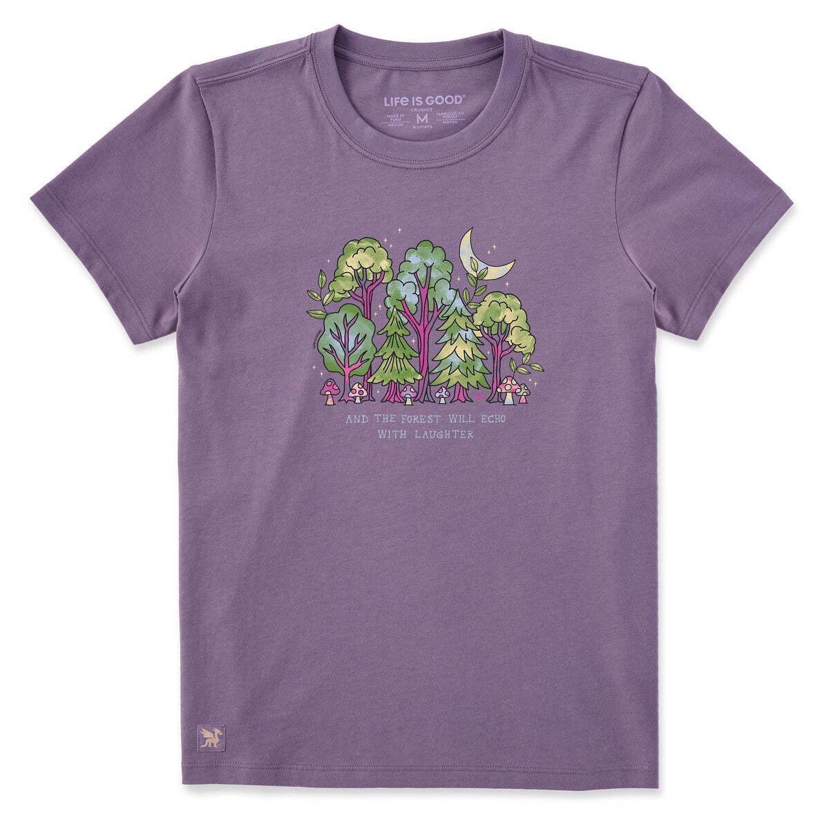 Life is Good 170035 – Women’s Echoes of Laughter Forest S/S Crusher-LITE Tee – D