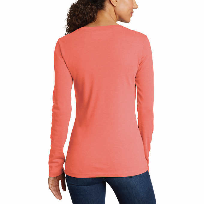 Eddie Bauer Ladies Long Sleeve Tee, 2-pack size select color
