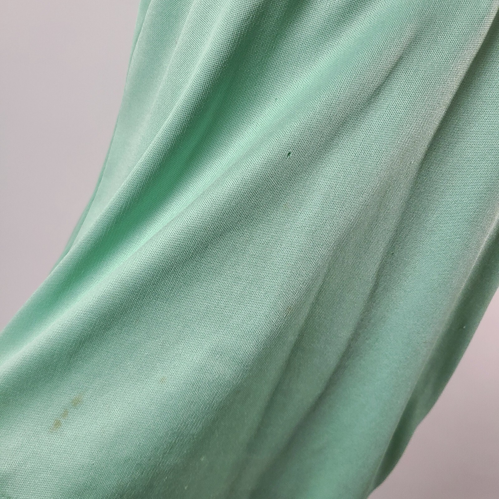 Women’s Vintage 1970s Hilton Head Sportswear Mint Green Dagger Collar 15/16 60s