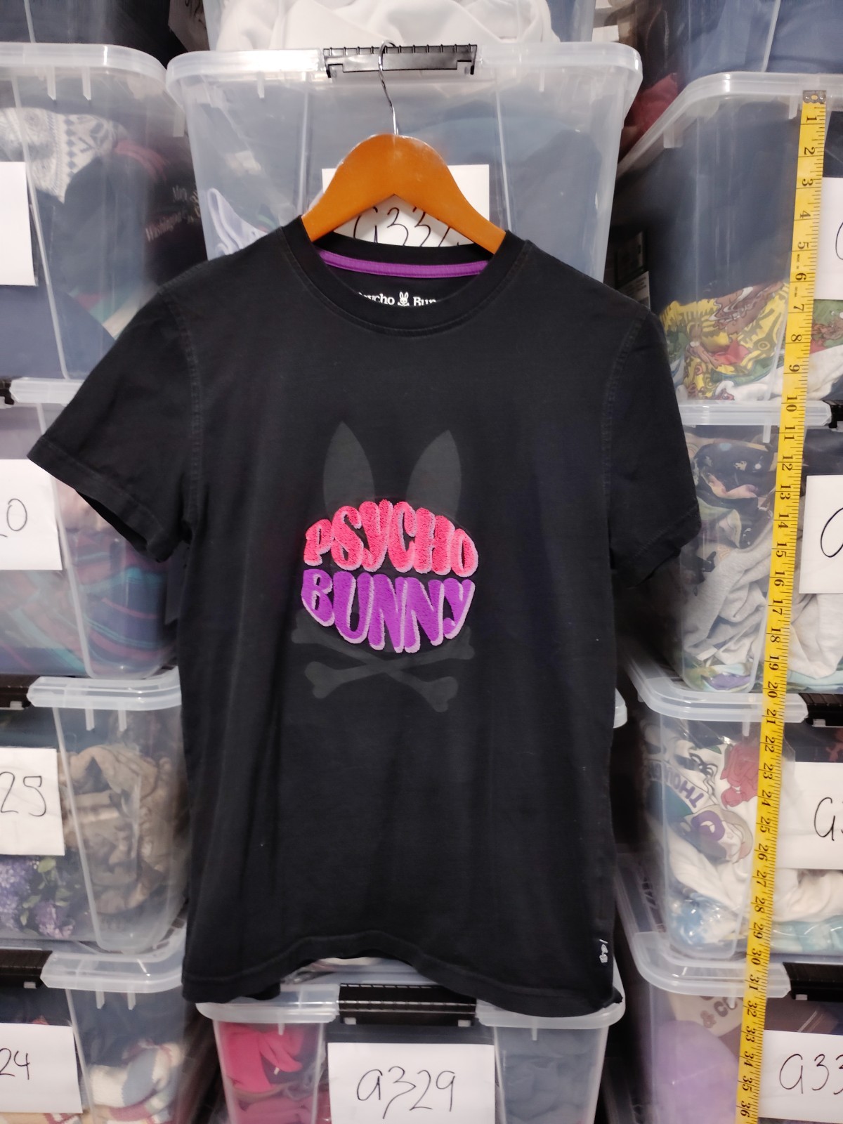 Psycho Bunny Tuft Print Bunny Design Size 3 Women’s A81