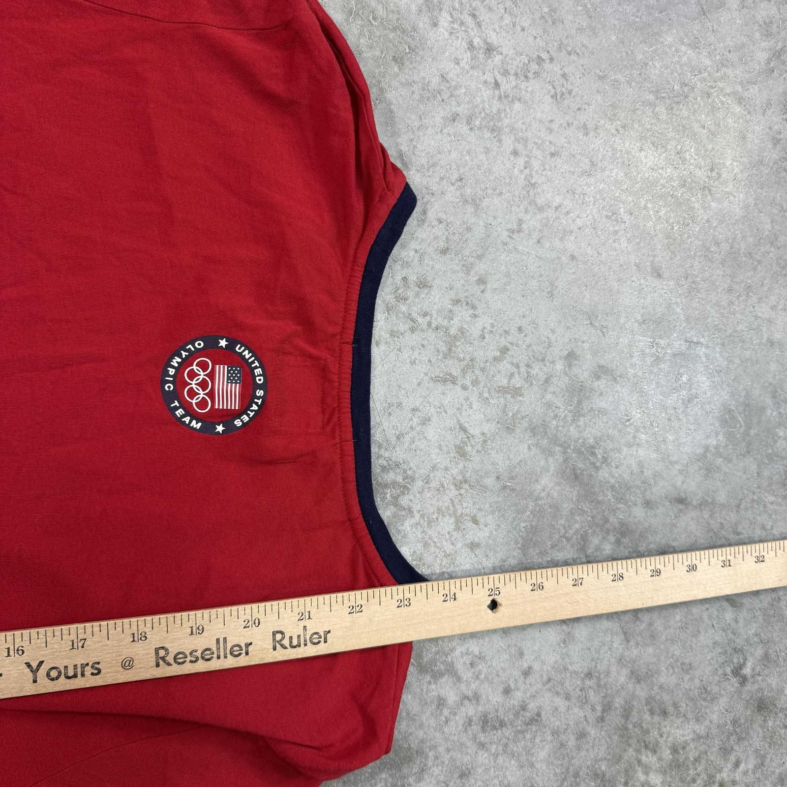 Ralph Lauren Shirt Womens Large Red London 2012 Olympic Team Polo Player UK Flag