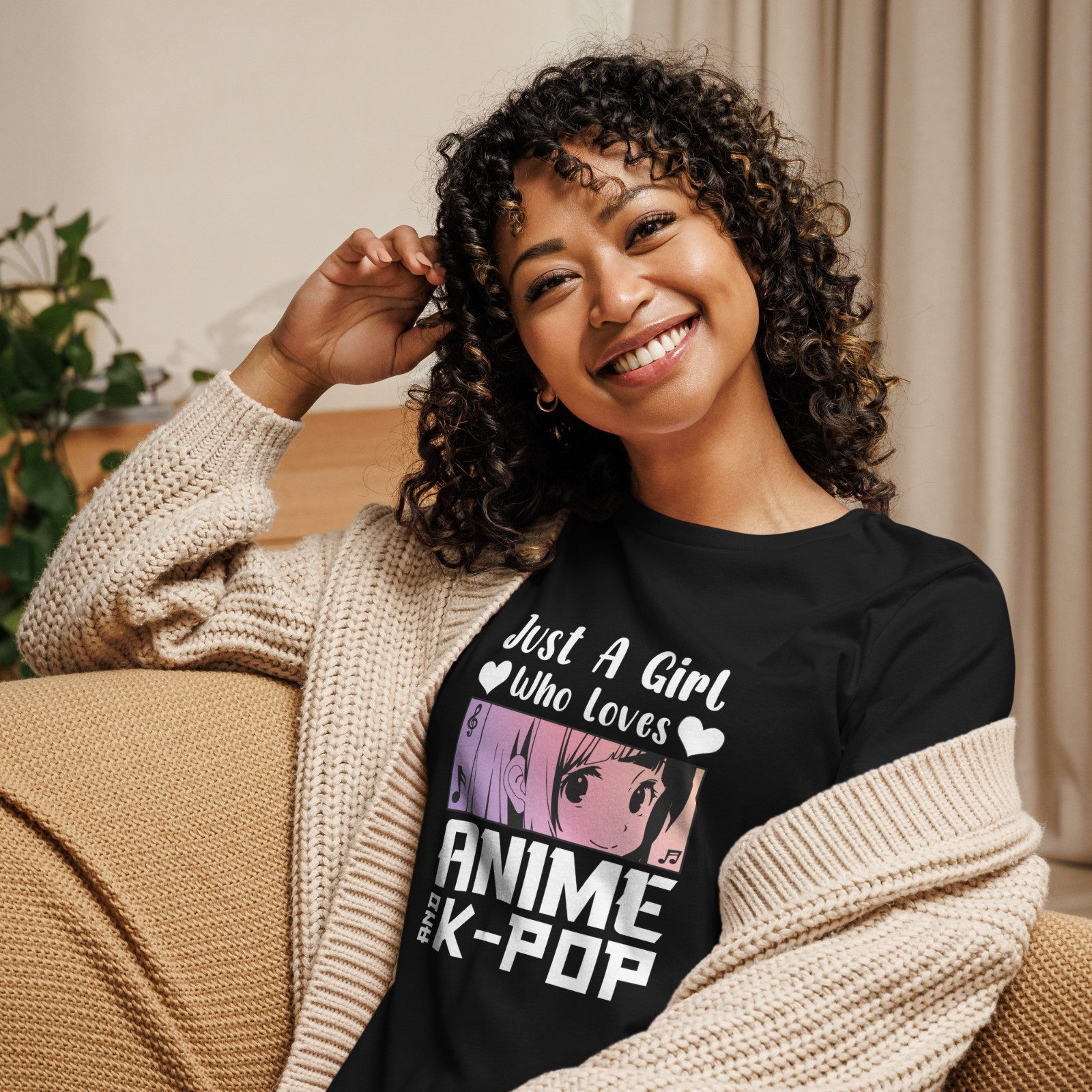 Anime/Kpop Women’s Relaxed T-Shirt