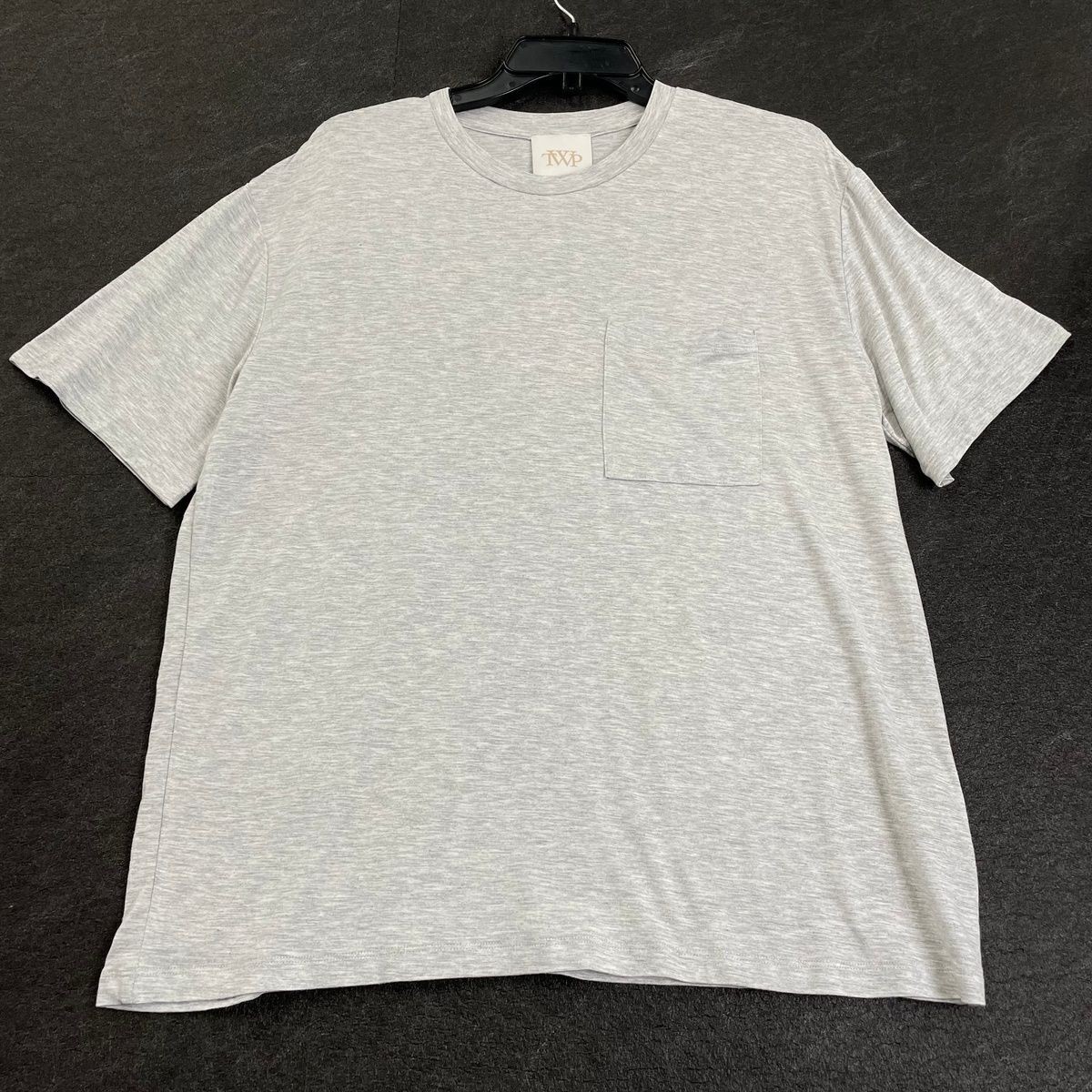 TWP Big Boy Tee Women’s Size S Light Heather Grey