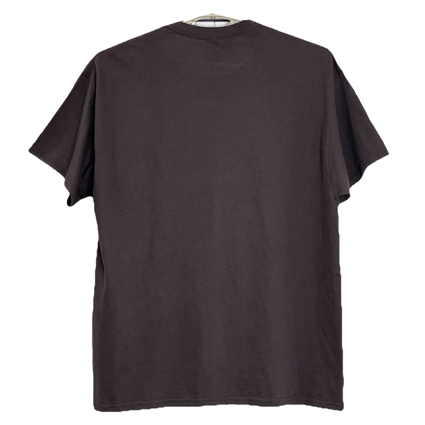 Gildan Unisex T-shirt XL Brown Thankful Vinyl Print Thanksgiving Fall Colors