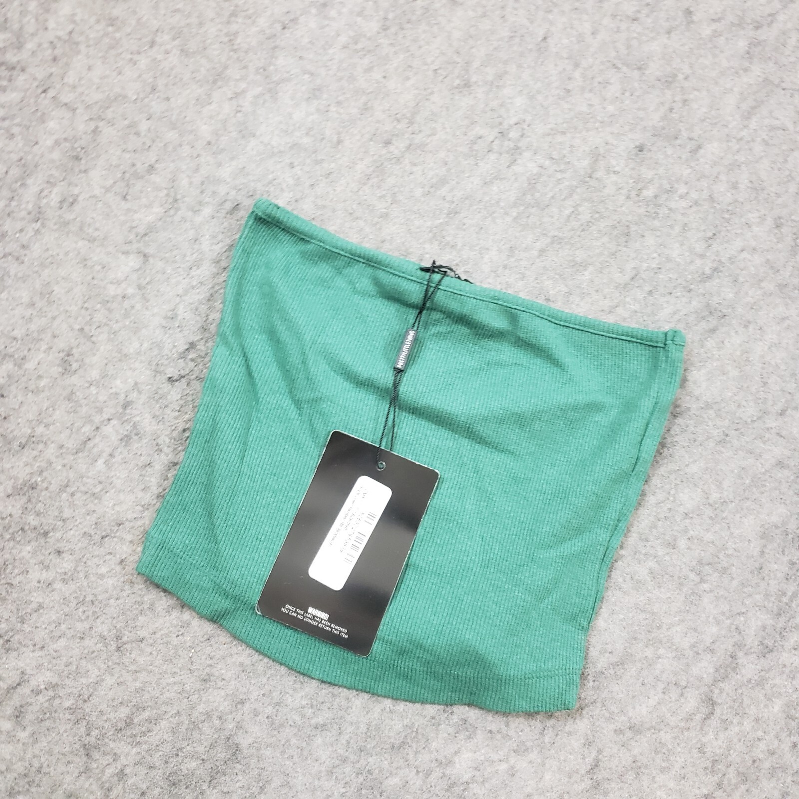 NEW PrettyLittleThing Shirt Womens Small Green Size 4 Top Tube Bandeau Strapless