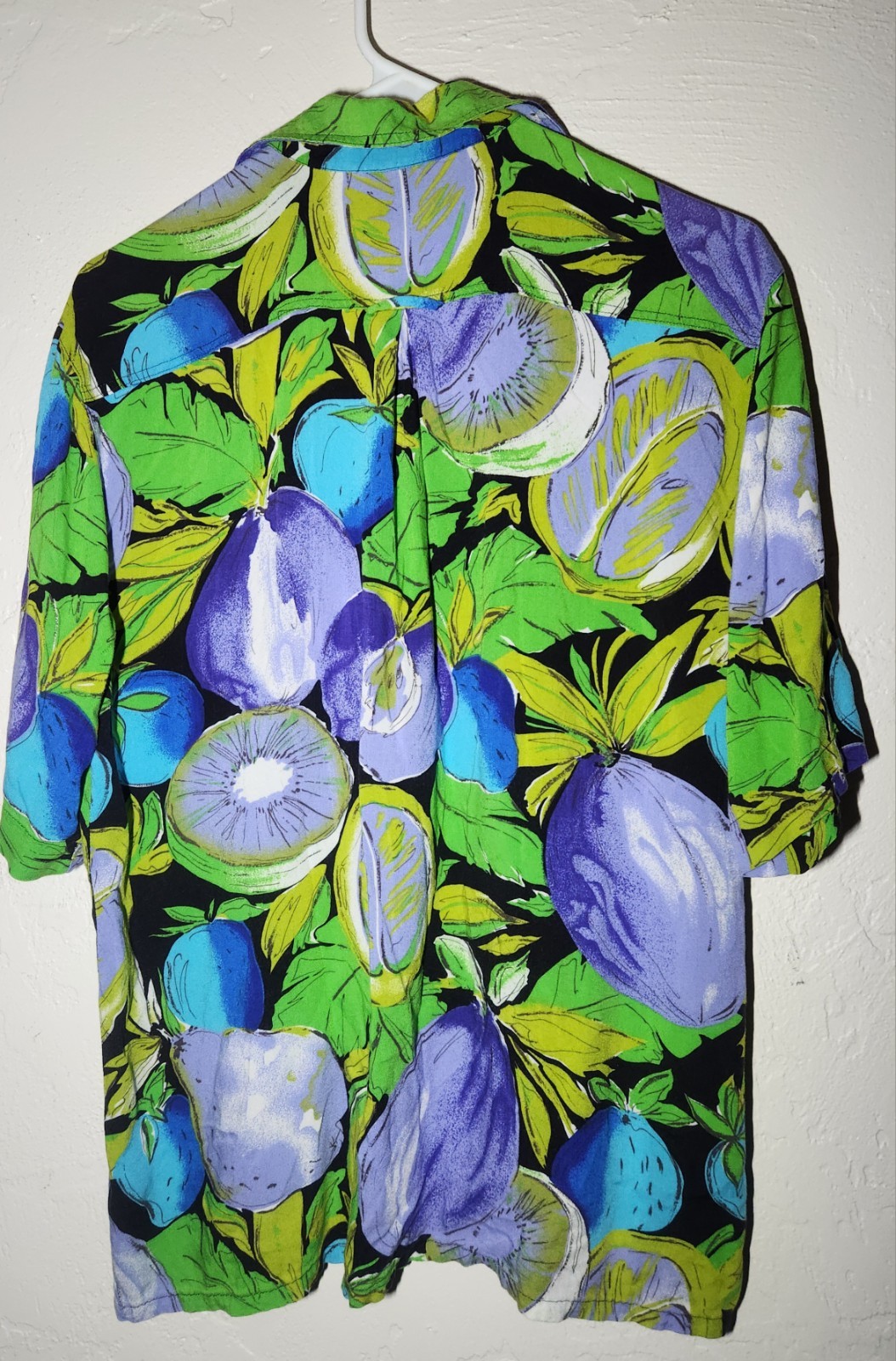 Vintage Betty Barclay Womens Size Medium Vibrant Floral-Print Button-Down Shirt