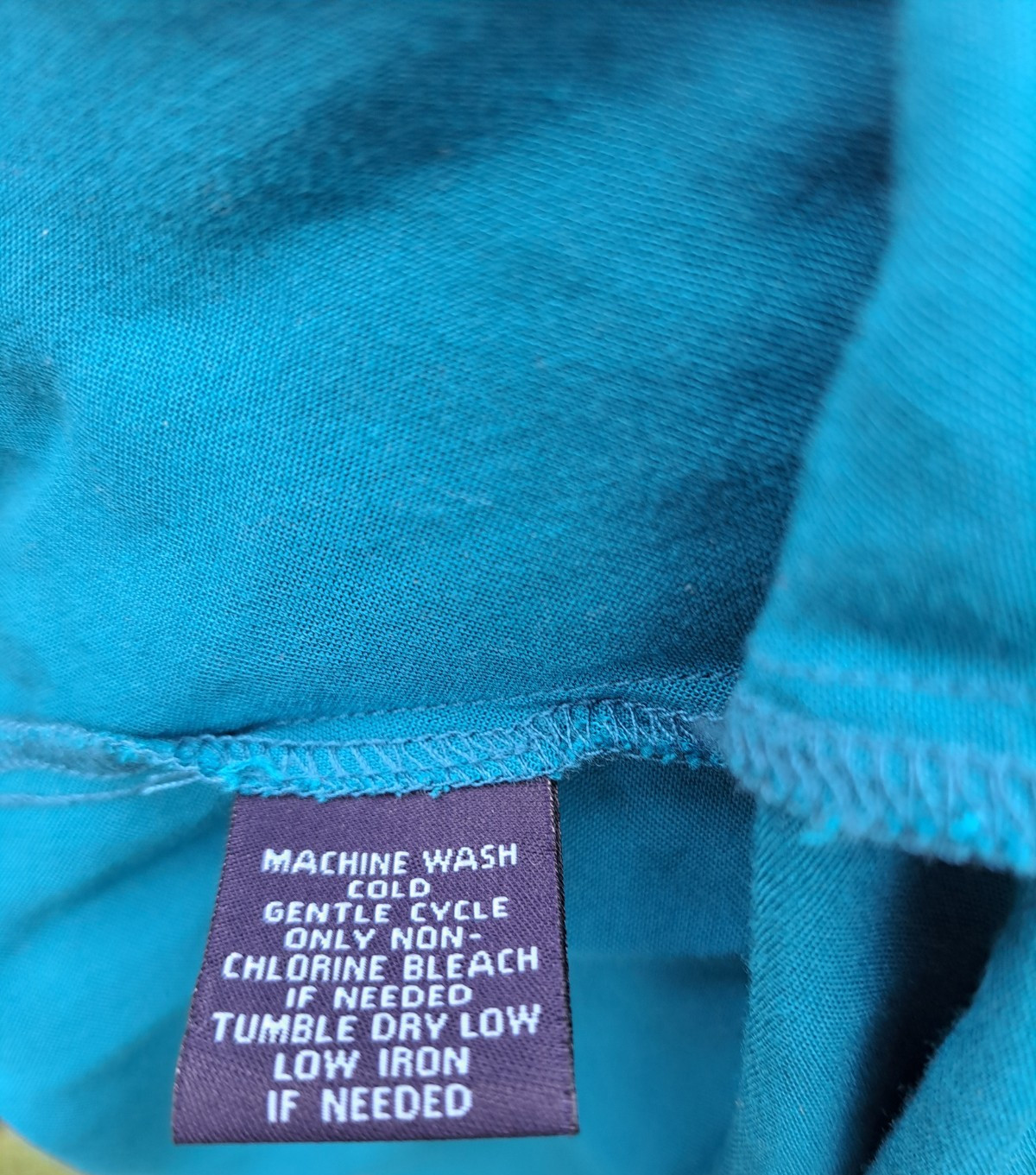 Westbound peacock blue sleeveless blouse size S