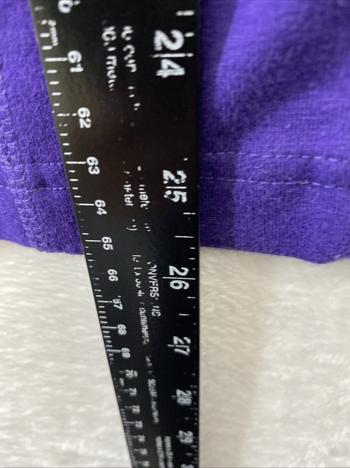 Weekends by Chico’s Woman’s L Purple Embellished Long Sleeve Full Zip Jacket/Top