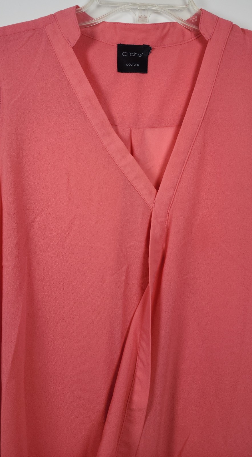 Cliche Couture Woman’s Sleeveless Pink Blouse