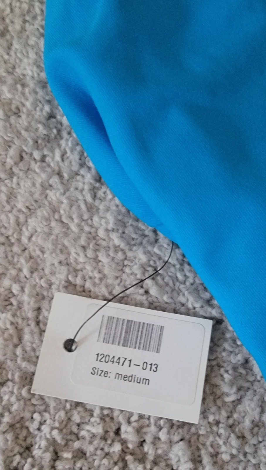 Alix NYC One Shoulder Bodysuit M Azure Turquoise Blue Thong Sleeveless Tank Top