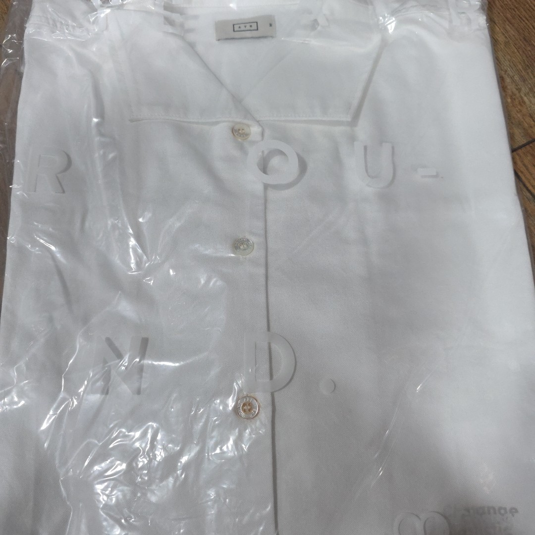 AYR The Tate Button Down Shirt Women’s Size Medium – White