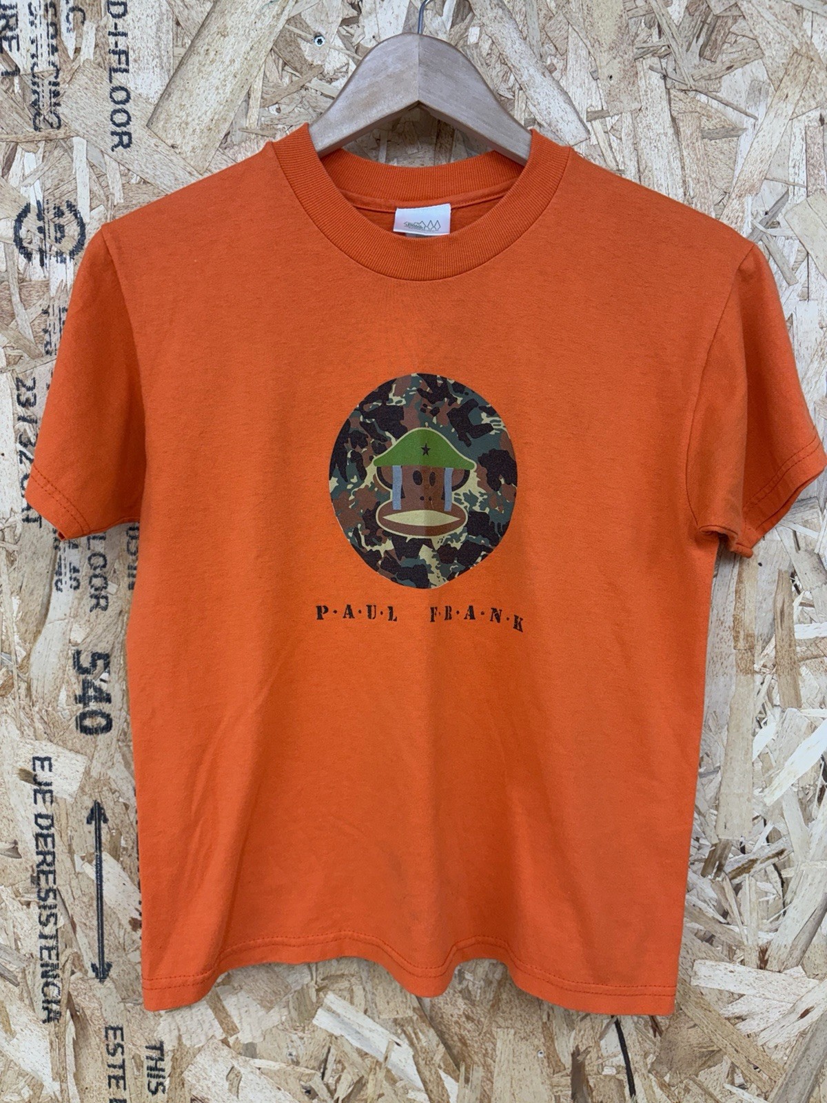 Vintage Paul Frank T Shirt orange Medium