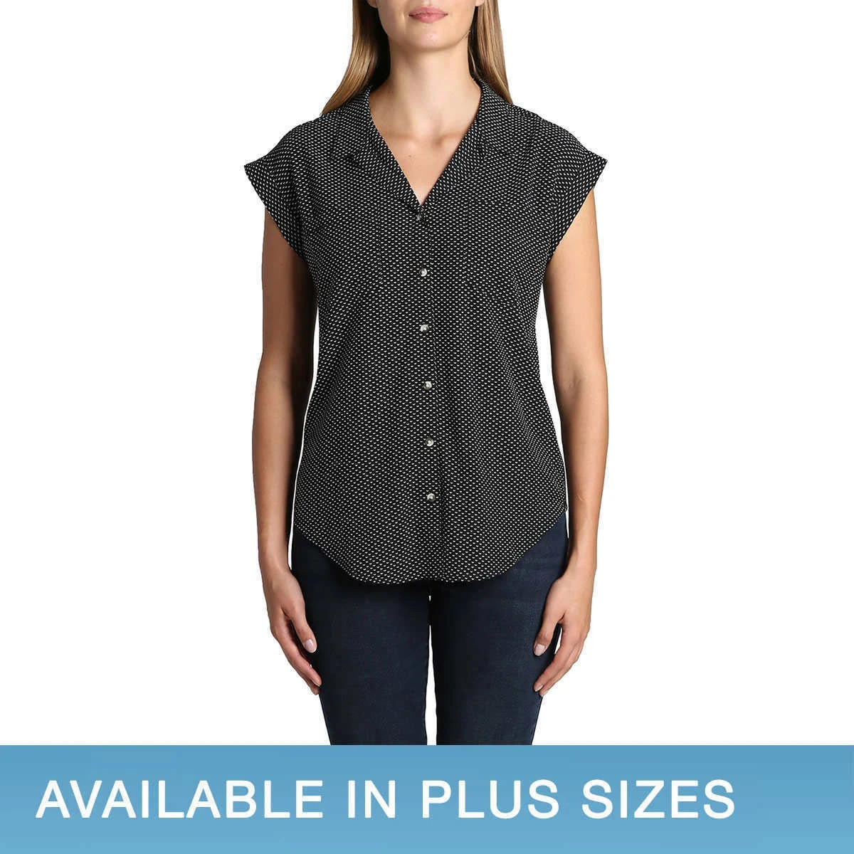 Jachs Girlfriend Women’s Printed Short Sleeve Blouse (1577525)