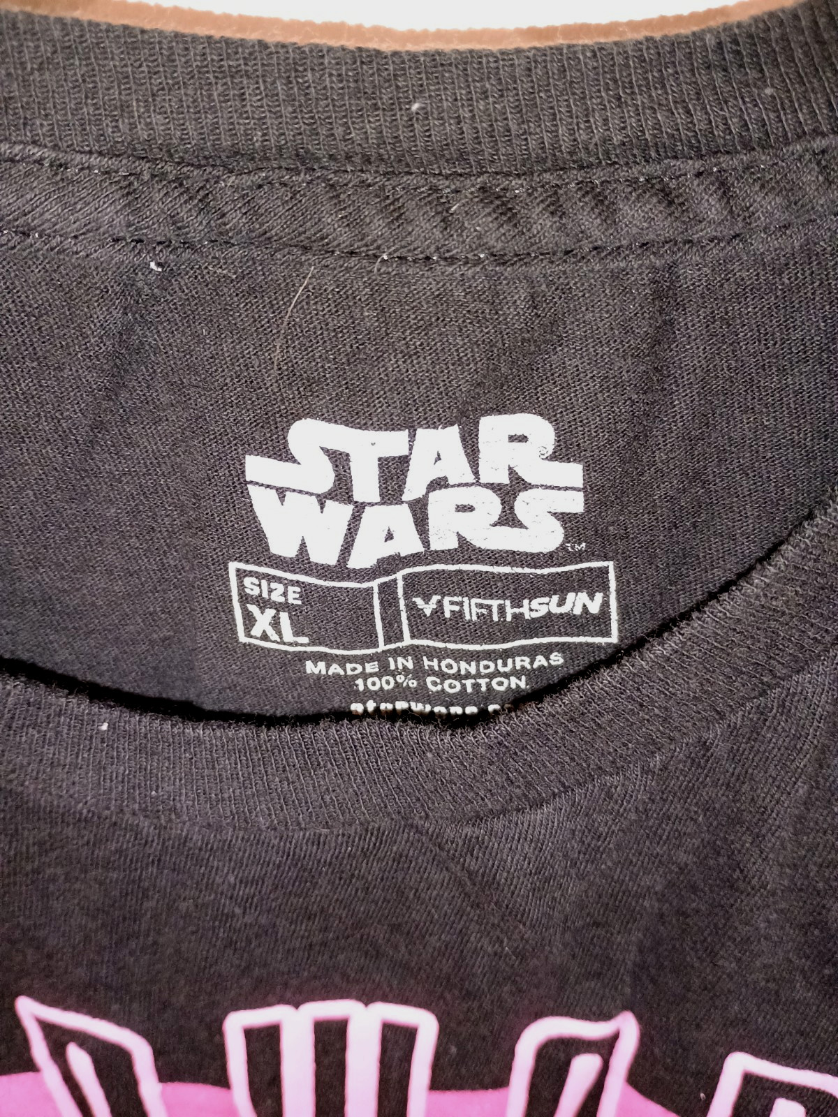Star Wars Boba Fett Ladies XL Black Short Sleeve T-Shirt.