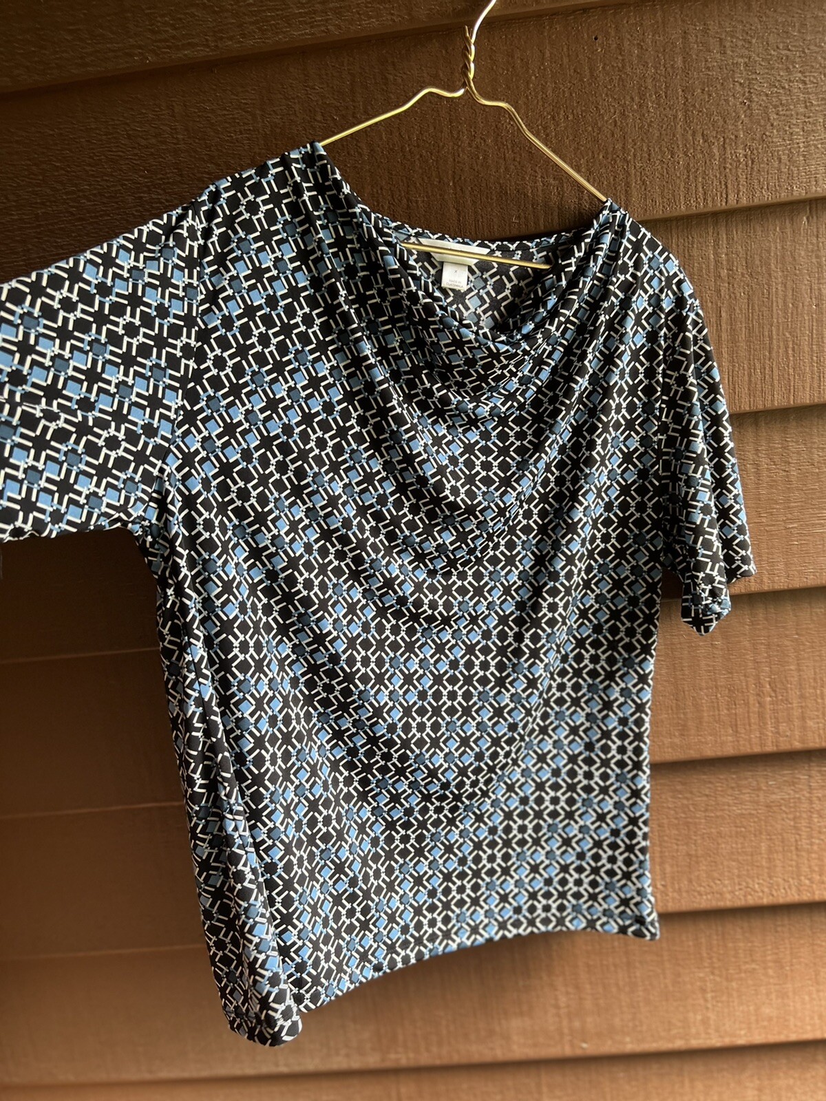 Beautiful CJ blanks scoop wrinkle free blouse size 1X