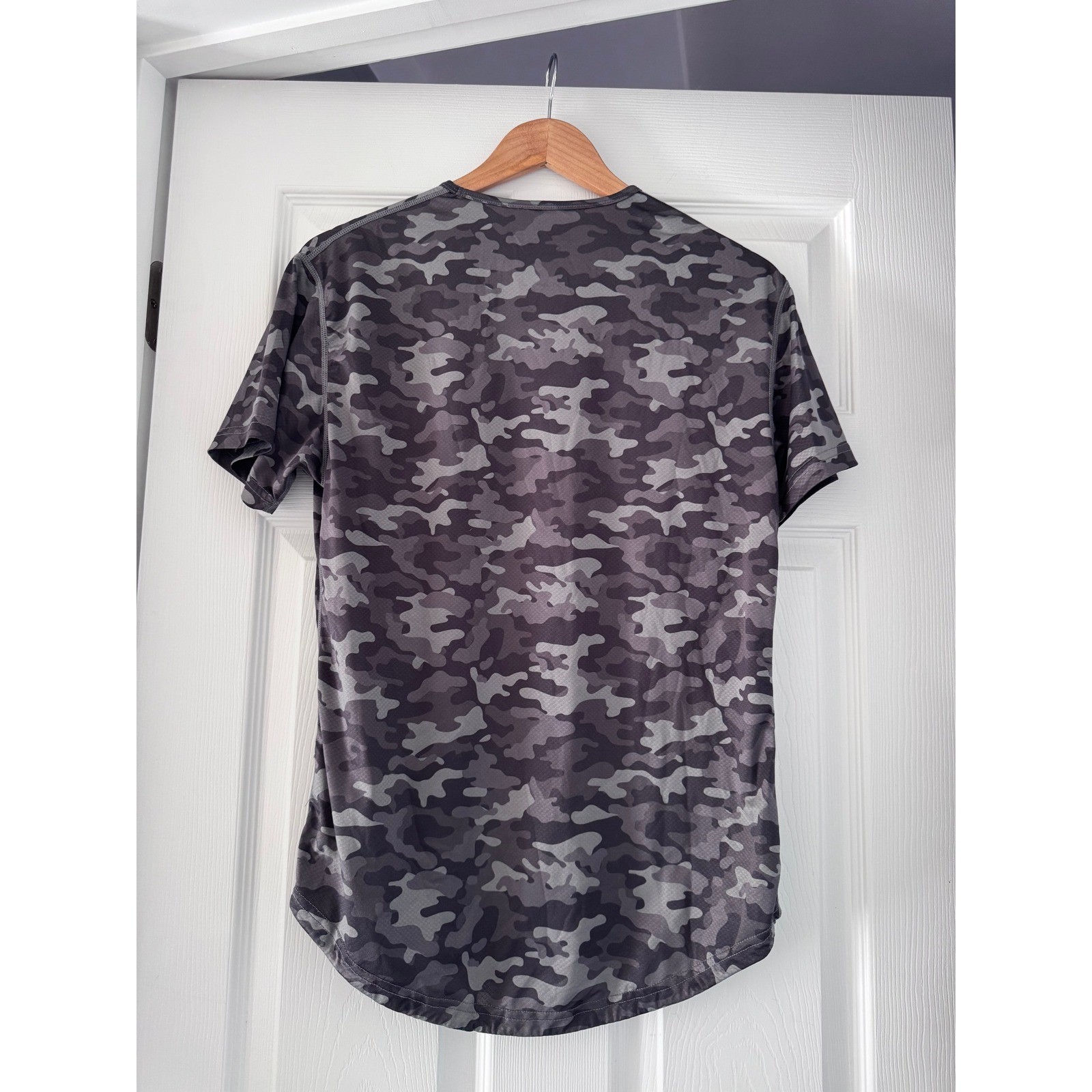 Bylt Camo Short Sleeve Gray Basic Layer Shirt