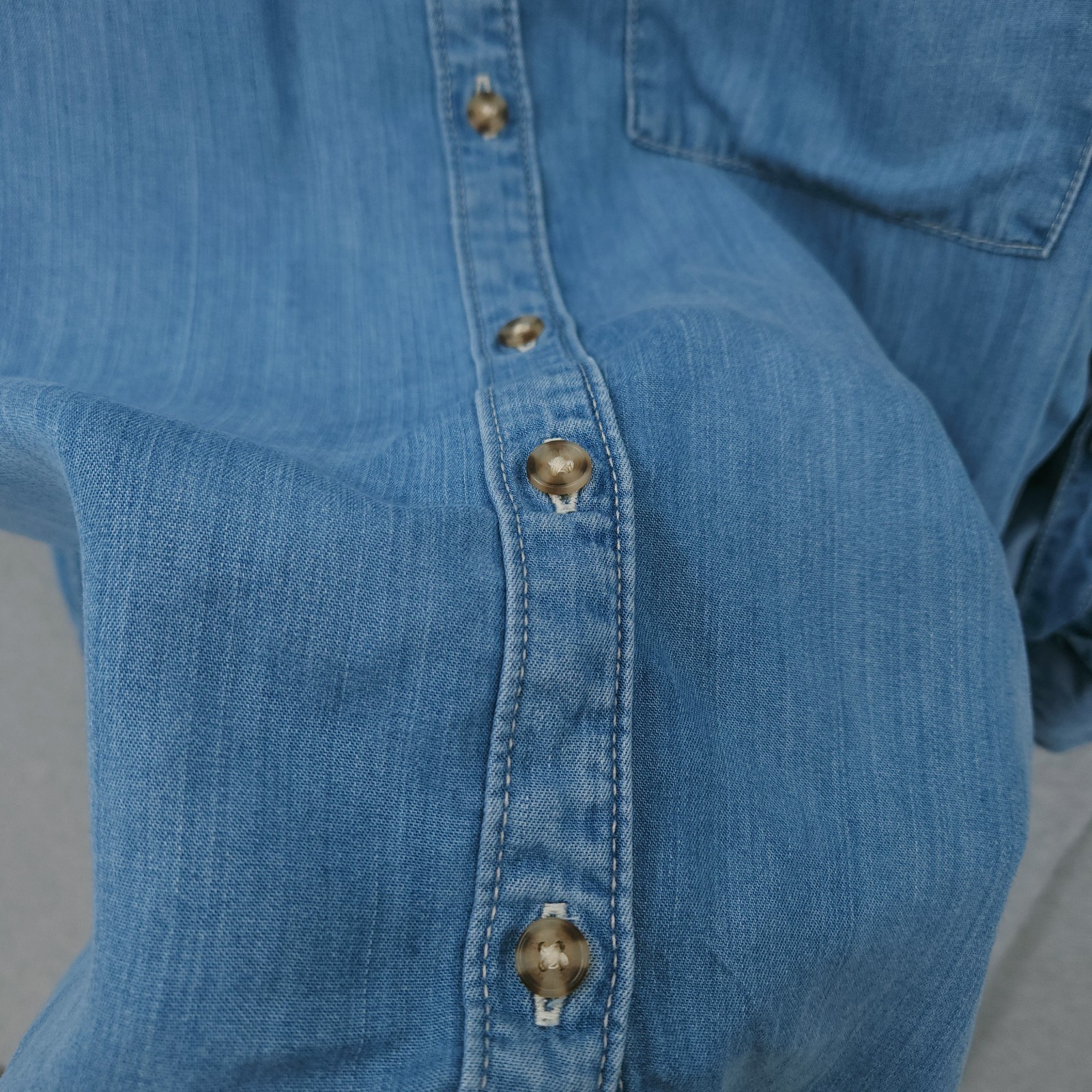 Levi’s Standard Fit Button Up Collared Pocket Shirt Womens Size 2X NWT