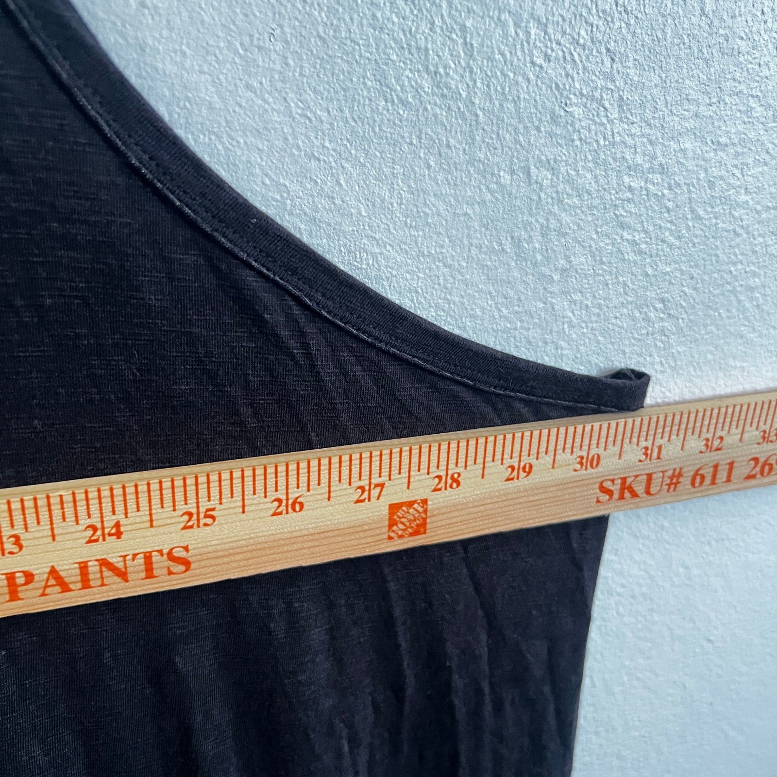 Torrid Tank Top Women’s 5X Plus Black Sharkbite Asymmetrical Gothic