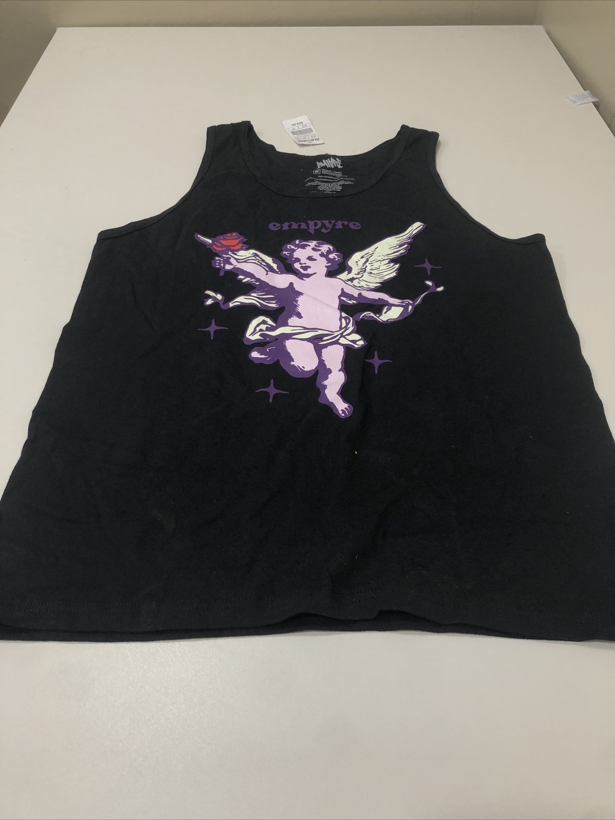 Zumiez Empyre Cherub Black Tank Top Size M