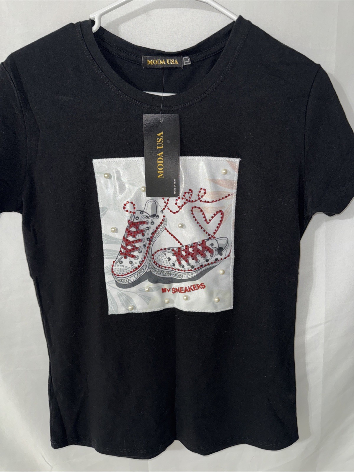 Moda USA Black Shirt Women’s Size Large
