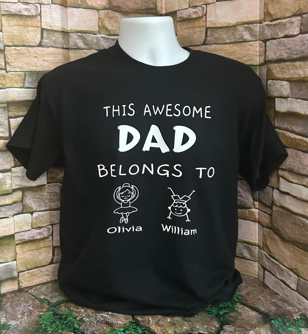 Funny T-Shirt Men | Gift for Dad | Father’s Day Gift |Customizable / Humor Tee.