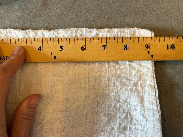 Eileen Fisher Woman 3X Top Cream Organic Cotton Boxy Band Collar Shirt Blouse