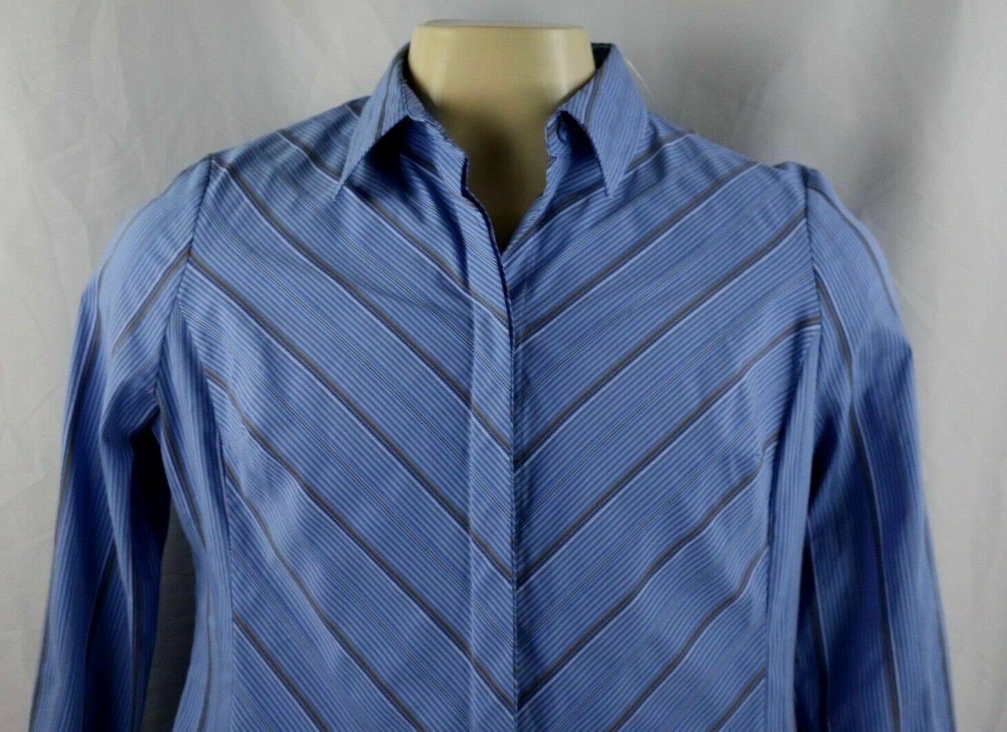 NEW Worthington Petite Stretch Easy Care Women’s Long Sleeve Blouse Top Sz 16P