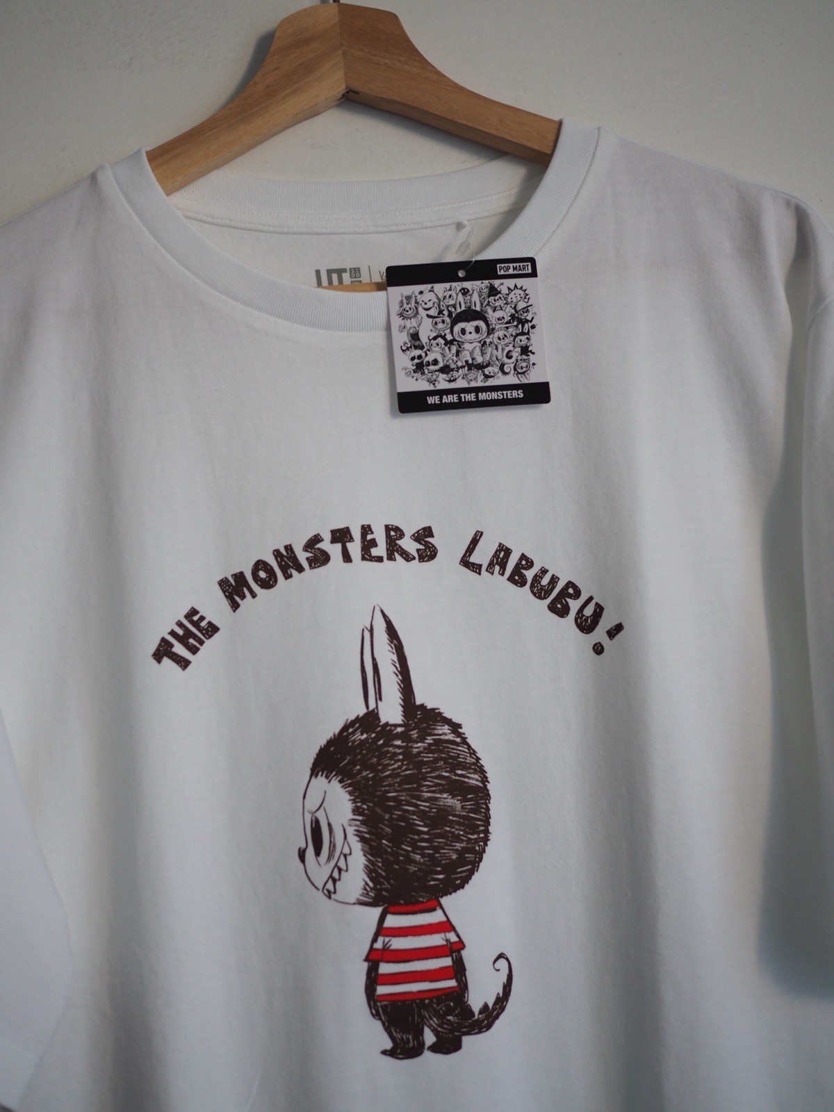 The Monsters Labubu Pop Mart US Exclusive Zimomo Uniqlo Graphic T Shirt Medium