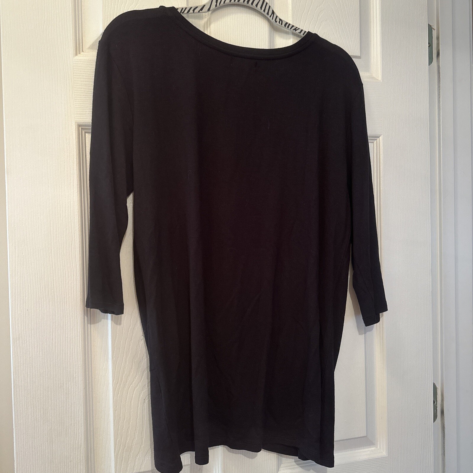 Lot of 3 Assorted Brands Womens Blouse Tops Size M Black / Black & White NWT