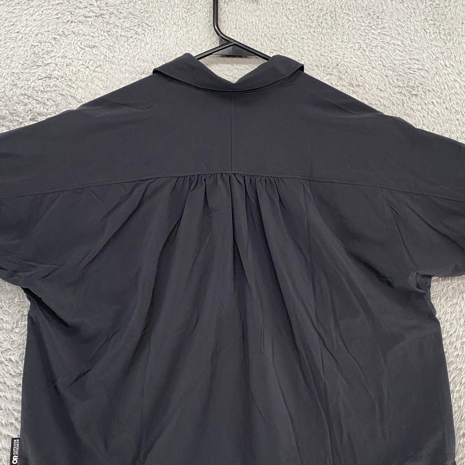 Outdoor Research Shirt Womens XS Black Dolman Hiking Wicking Nylon Stretch