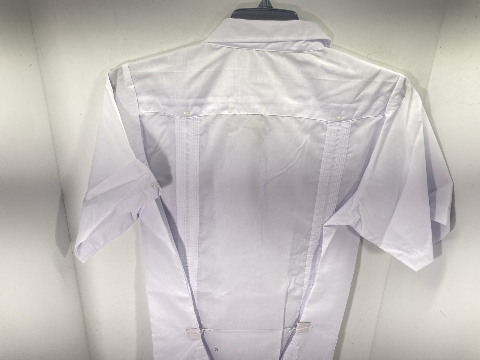 Mojito Lady Guayabera Cabana Shirt Women Size 3XL White Button Short Sleeve NWT