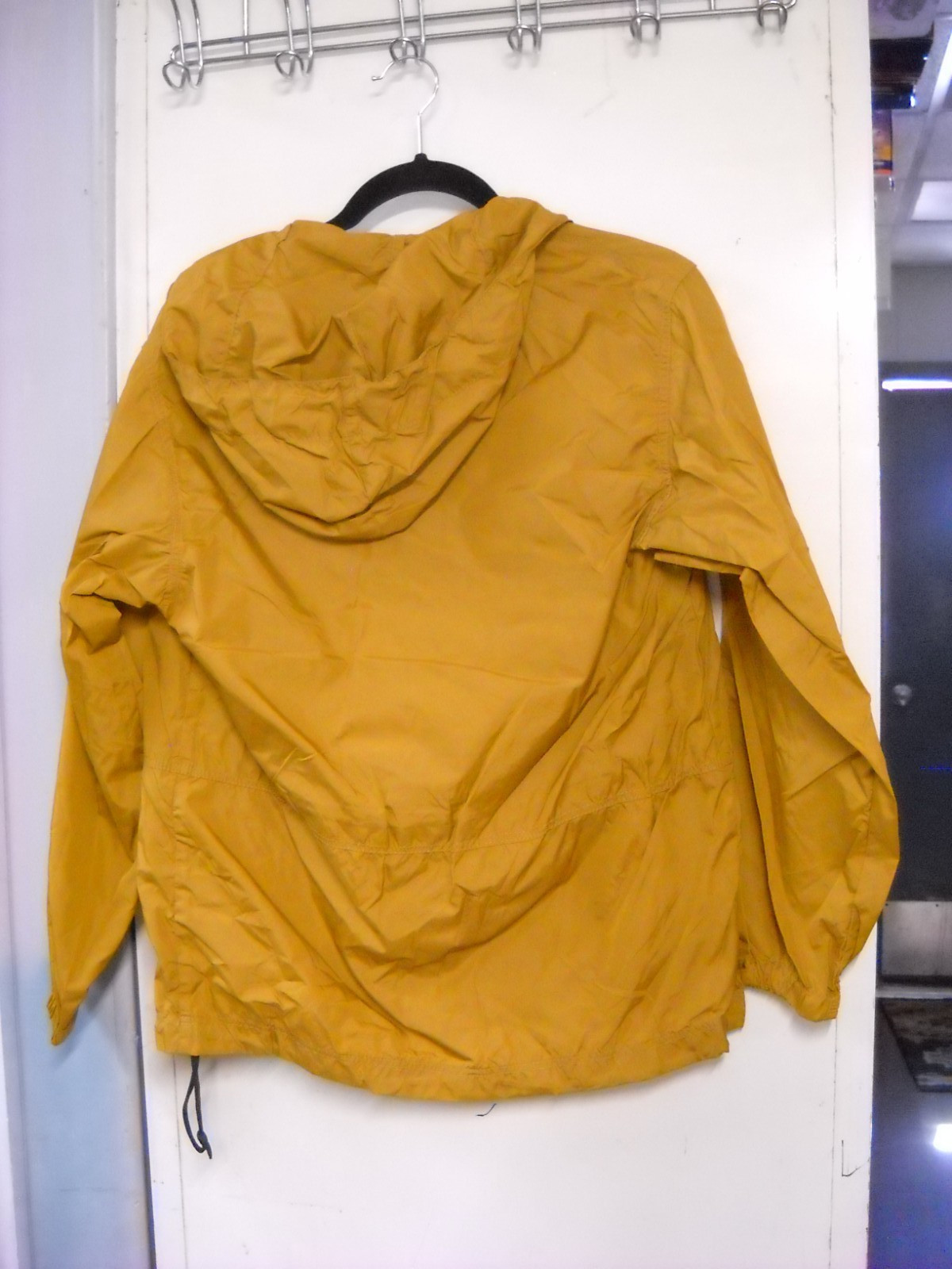 Vintage Kelty Anorak Wind Breaker Rain Jacket Zip Up Golden Brown Size XS