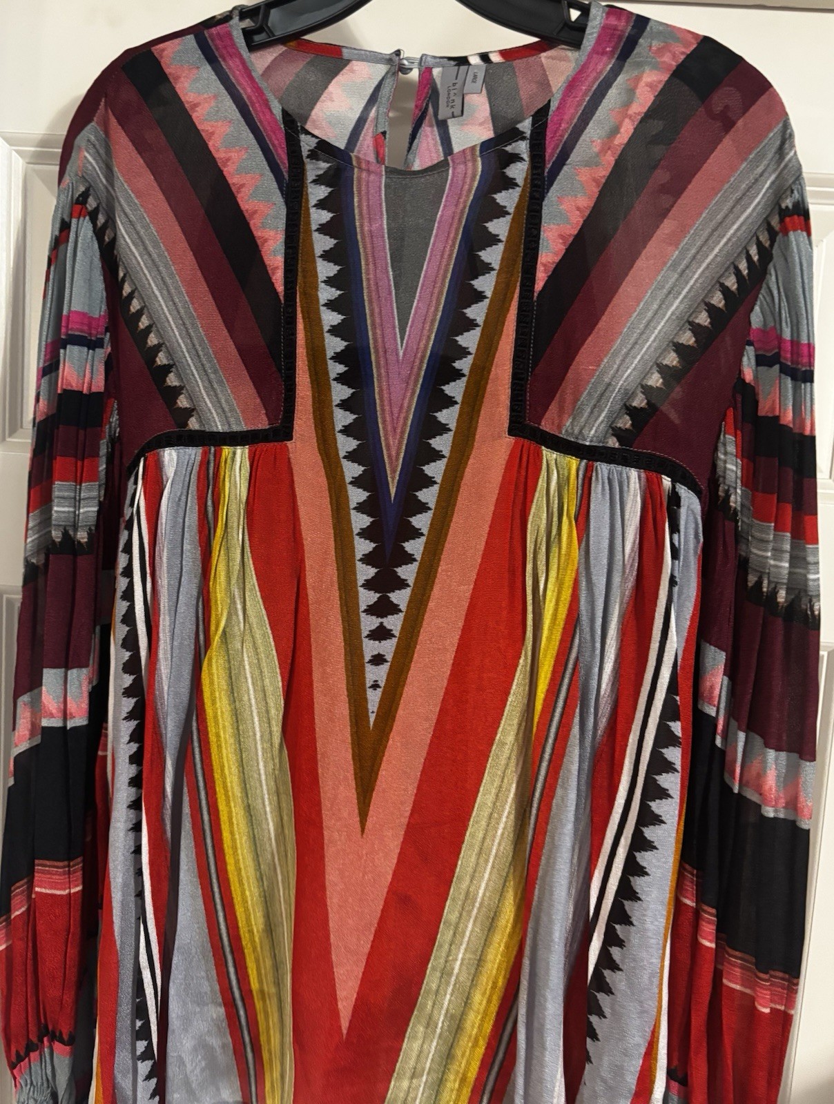 NWOT Bl^nk London x Anthropologie Quiet Luxury Coquette Silky Dopamine Size L