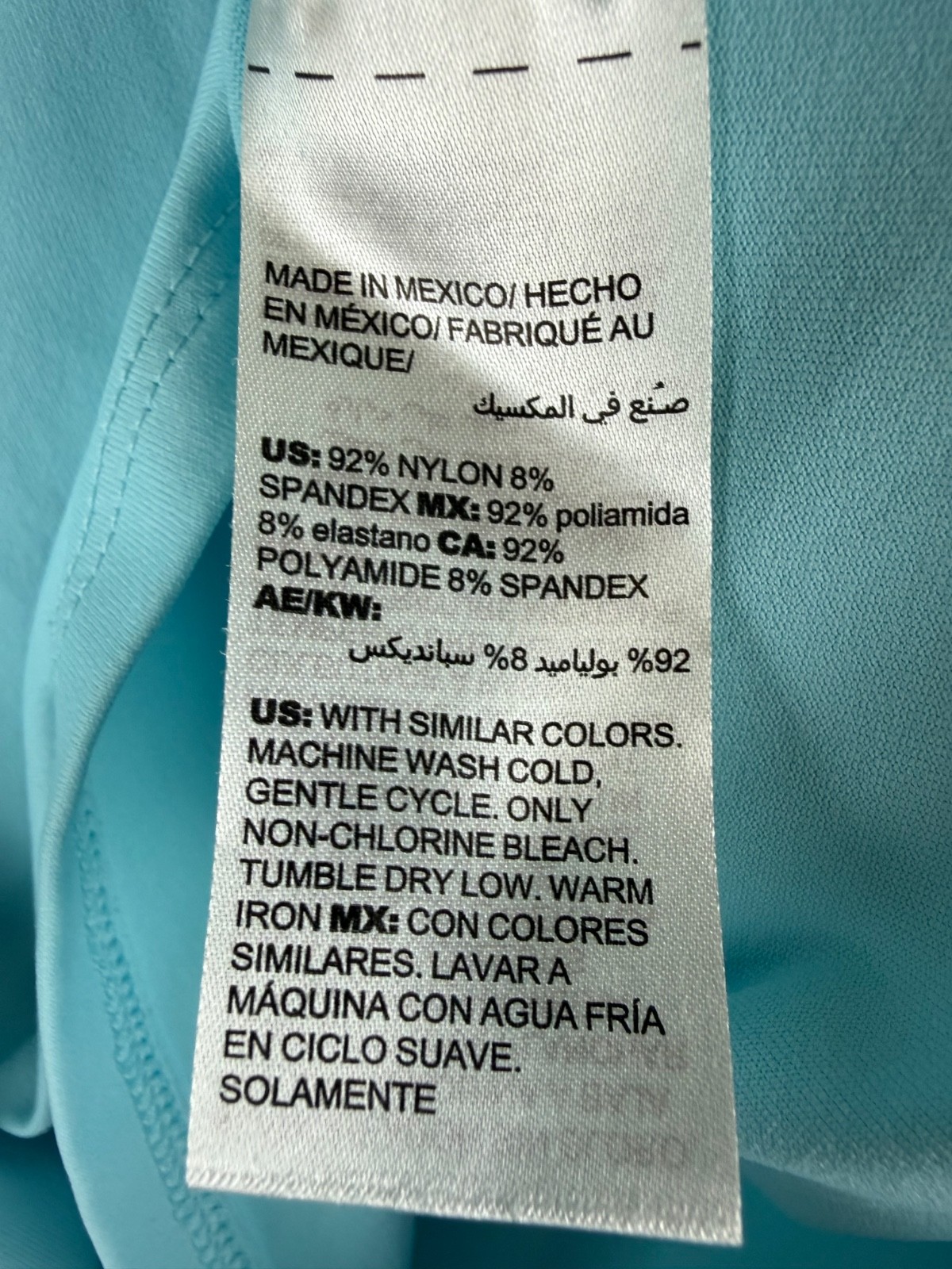 Chico’s Light Blue Scoop Neck Contemporary Microfiber Tank Size 1- Medium M