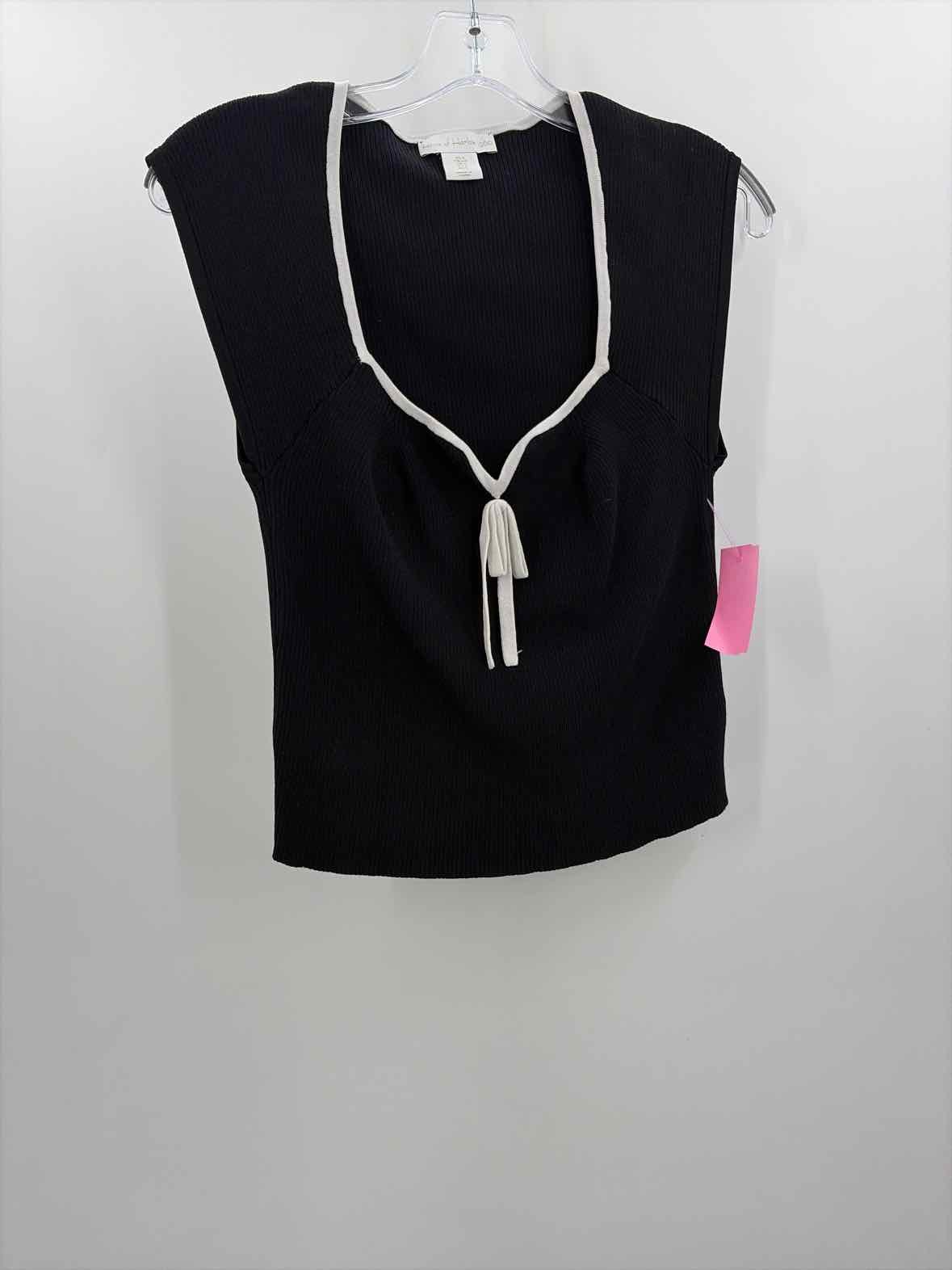 Pre-Owned House of Harlow 1960 Black Size Small Blouse
