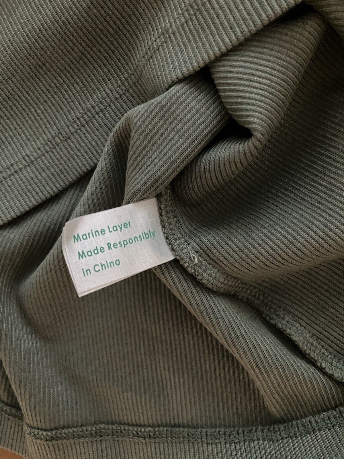 Marine Layer Women’s Lexi Rib Sun In Short Sleeve Shirt Size Small NWT