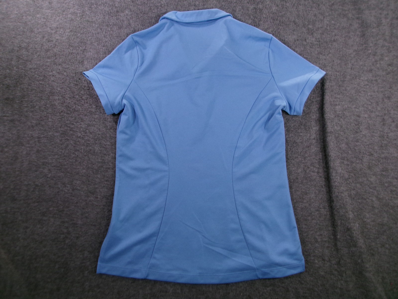 Nike Dri-FIT Polo Shirt Womens Large Blue Performance Golf Athletic 945785-448