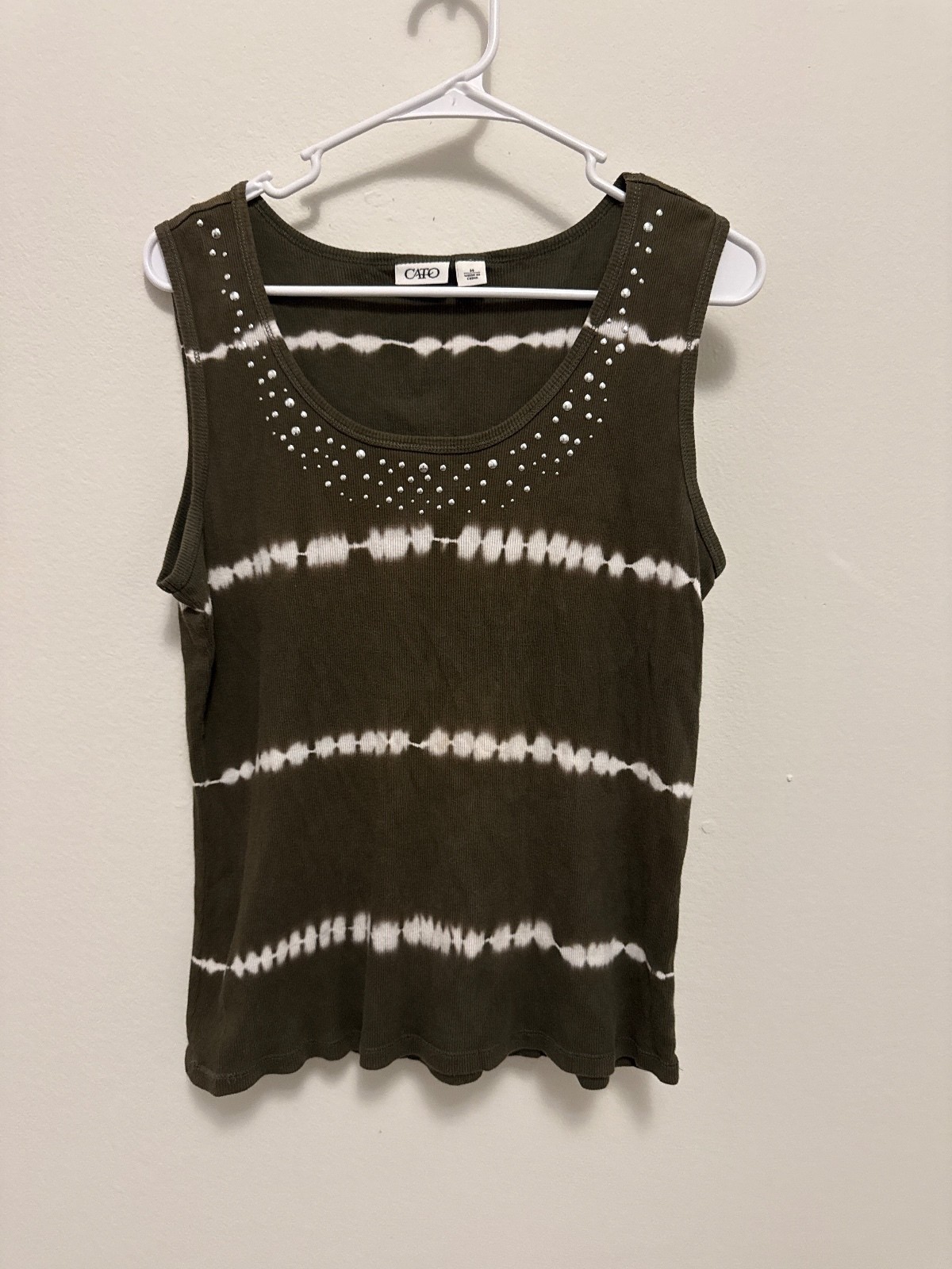 boho ribbed tank