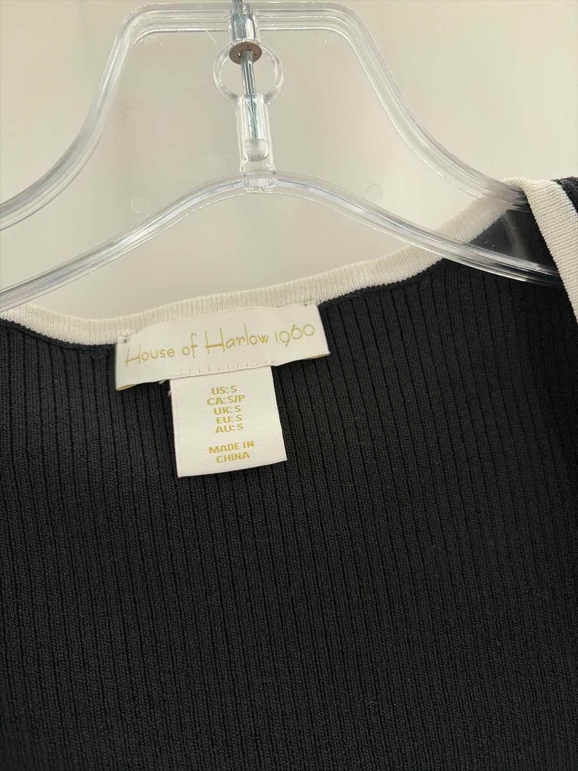 Pre-Owned House of Harlow 1960 Black Size Small Blouse