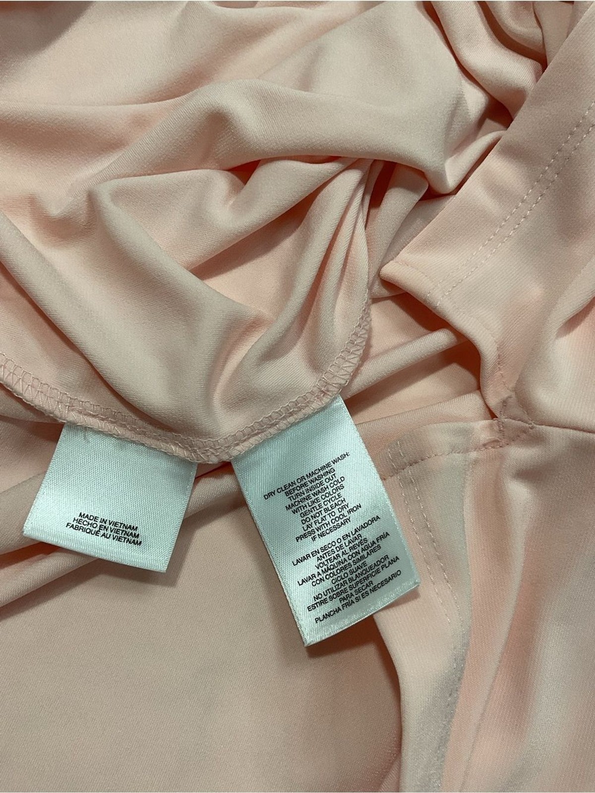 Anne Klein Sleeveless Tie-Neck Camisole in Blush