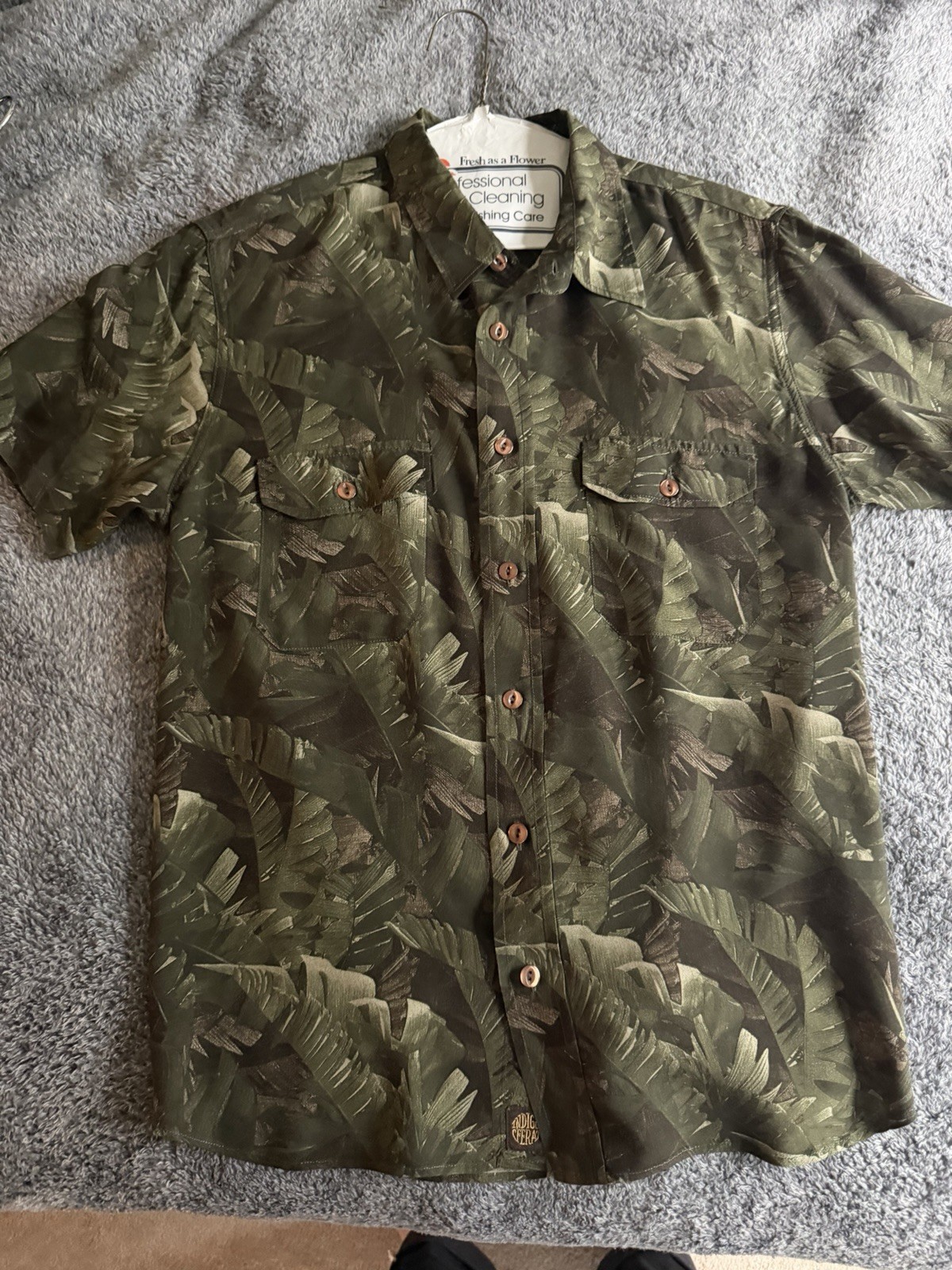 indigofera Delray shirt Plants Small/ Medium. Garden – green – Forest