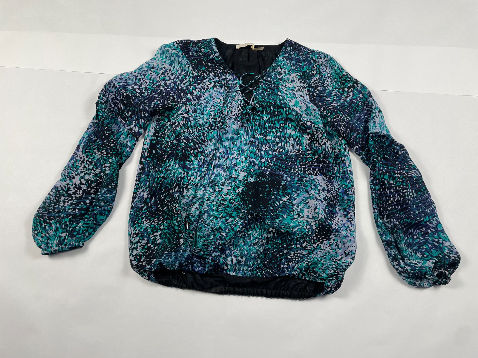 Women’s Ramy Brook New York Blouse Top Shirt Size S Small Long Sleeve Silk #289