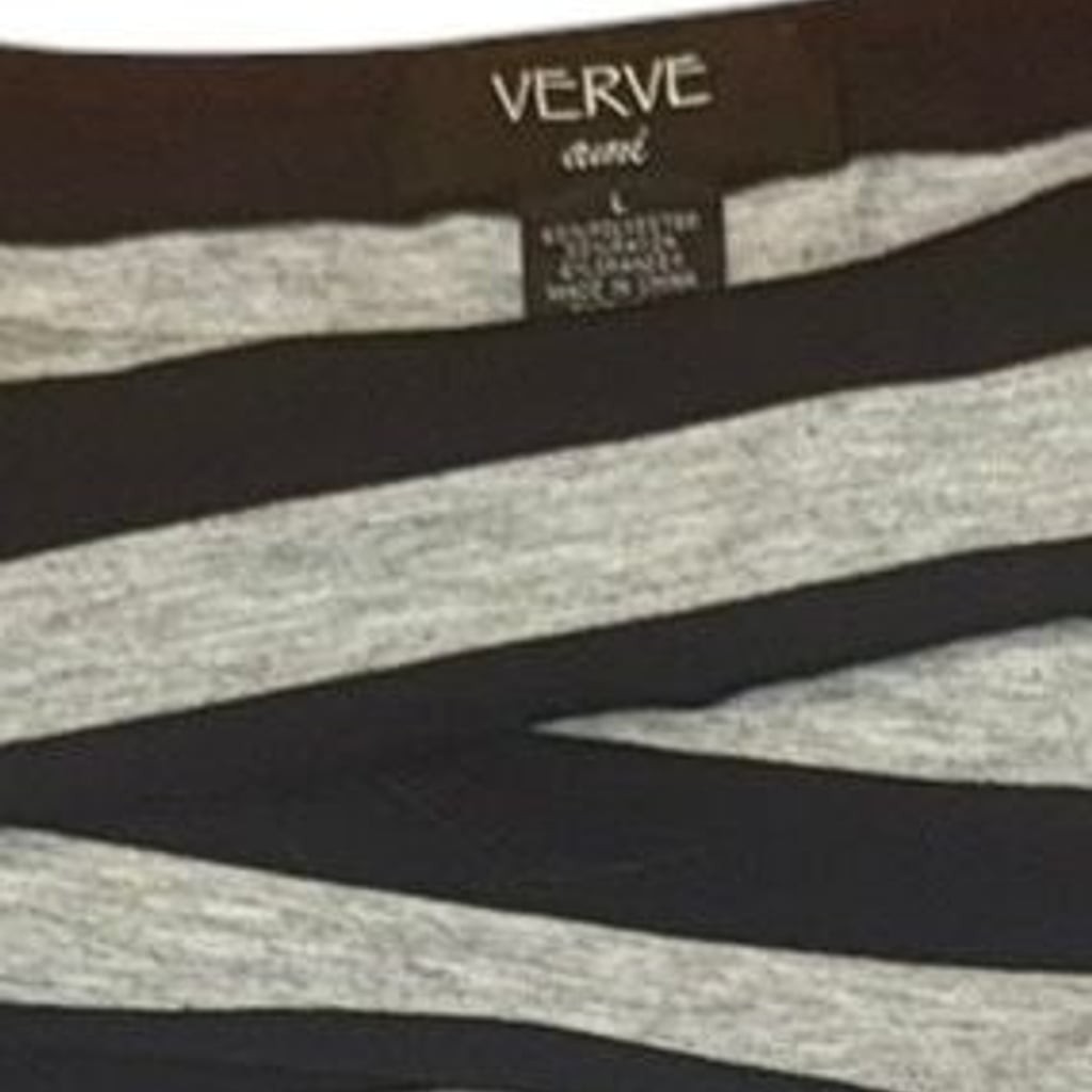 Verve Ami Women’s Sleeveless Striped Tank Top with Asymmetrical Overlap Detail