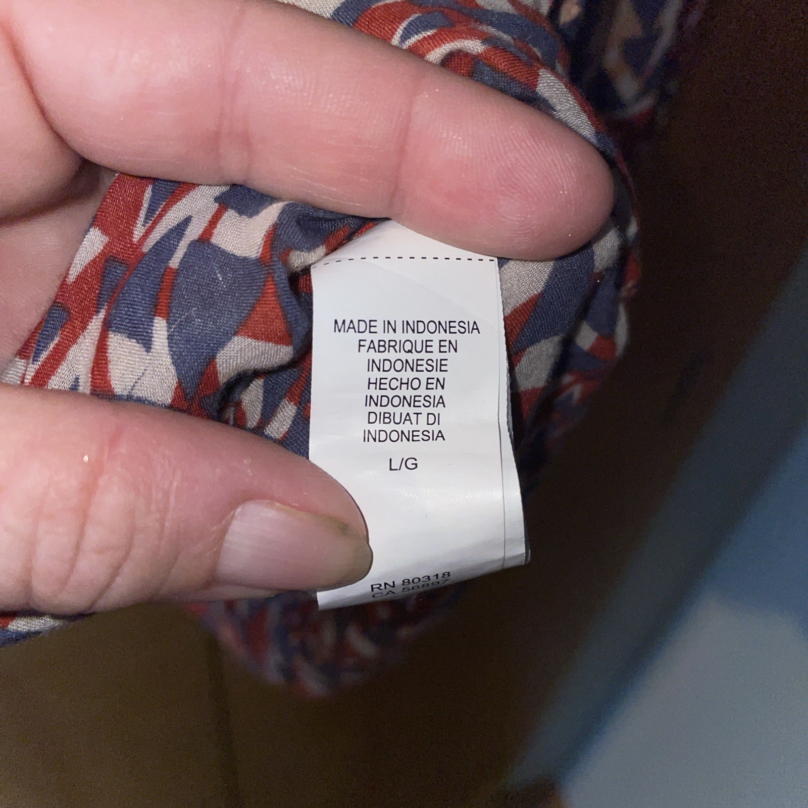 Lucky Brand Women’s Large Aztec Pattern Blouse Super Soft Neat Back FREE SHIP
