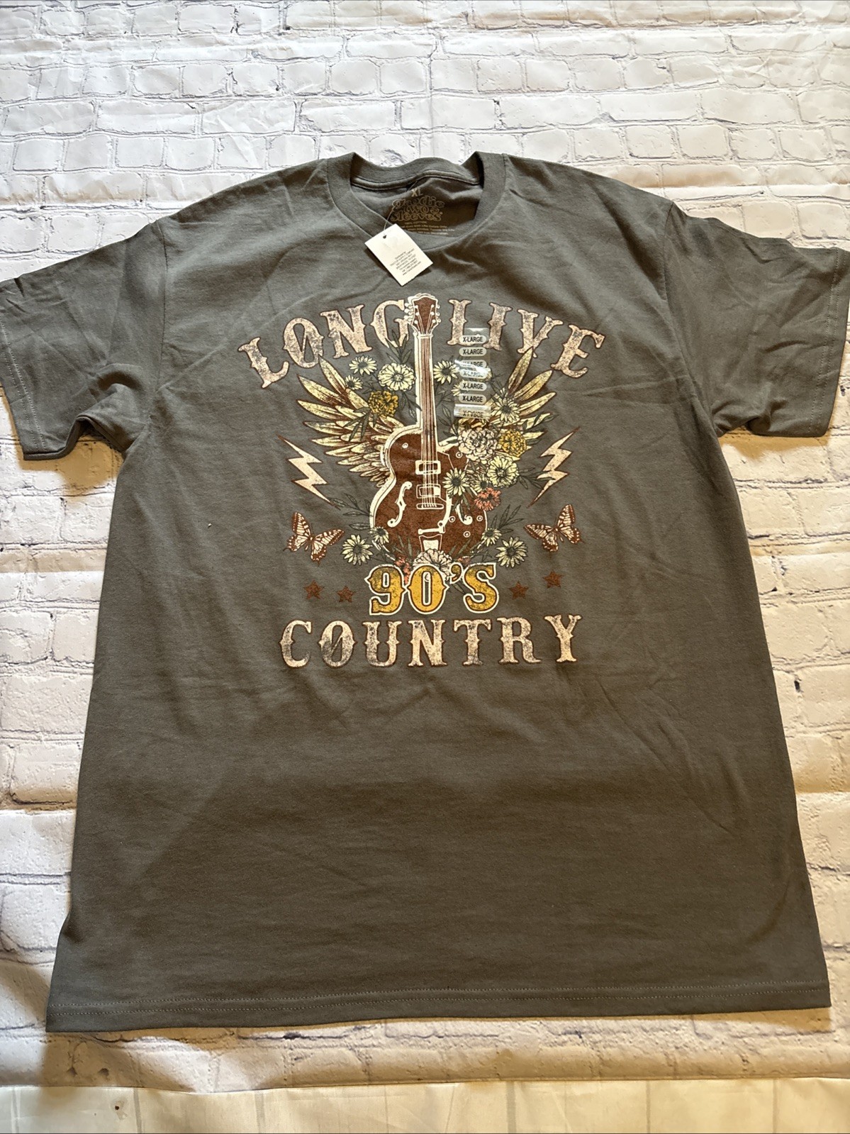 Long Live 90s Country Music Women’s T-shirt XL NWT