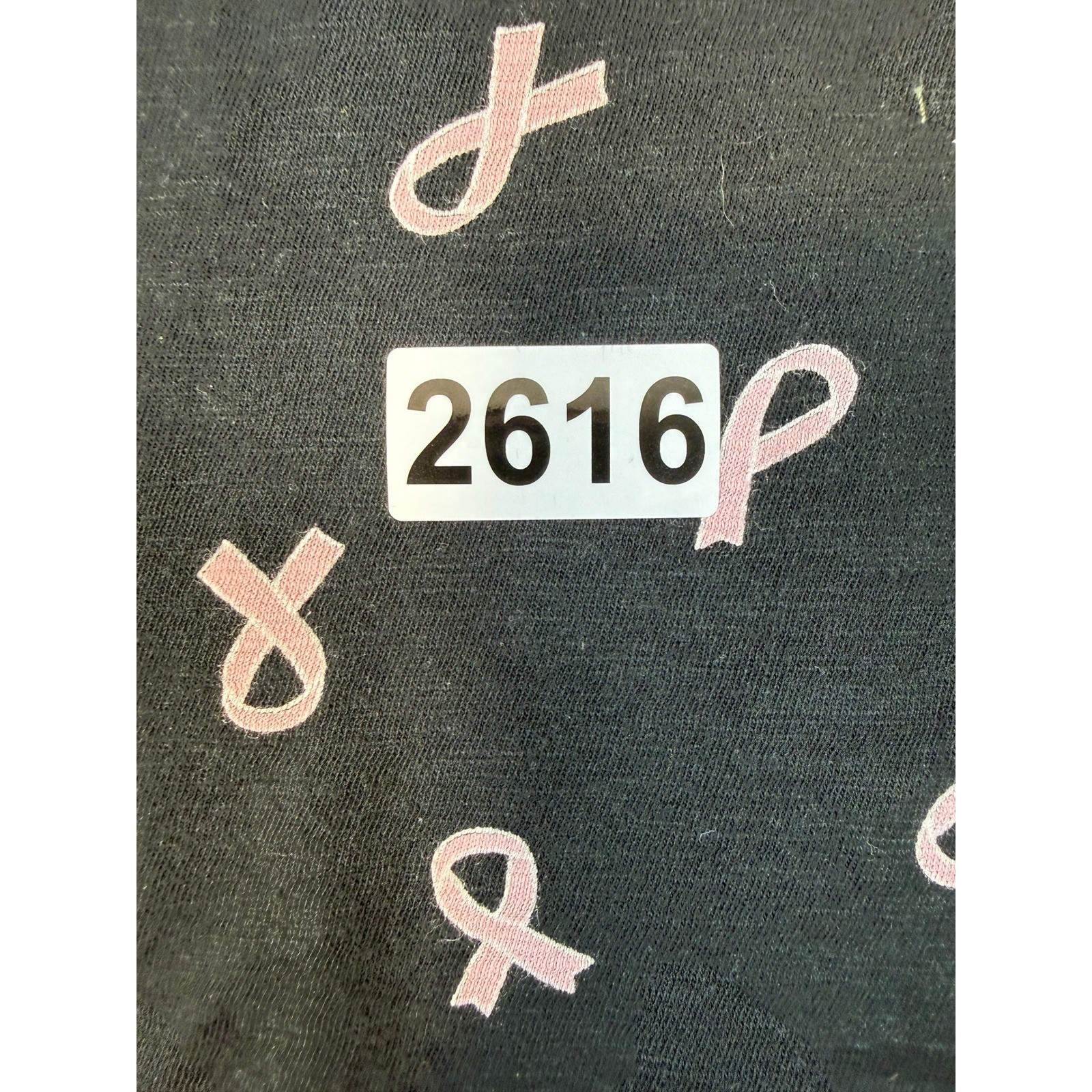 Torrid Womens Plus Shirt 1 Black Pink Breast Cancer Awareness Ribbon V-Neck Tee