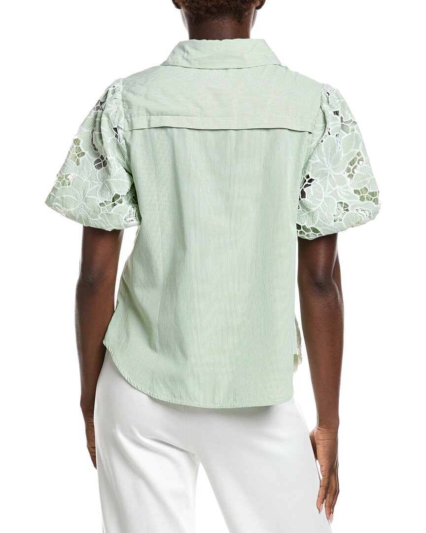 Gracia Lace Cutwork Shirt Women’s