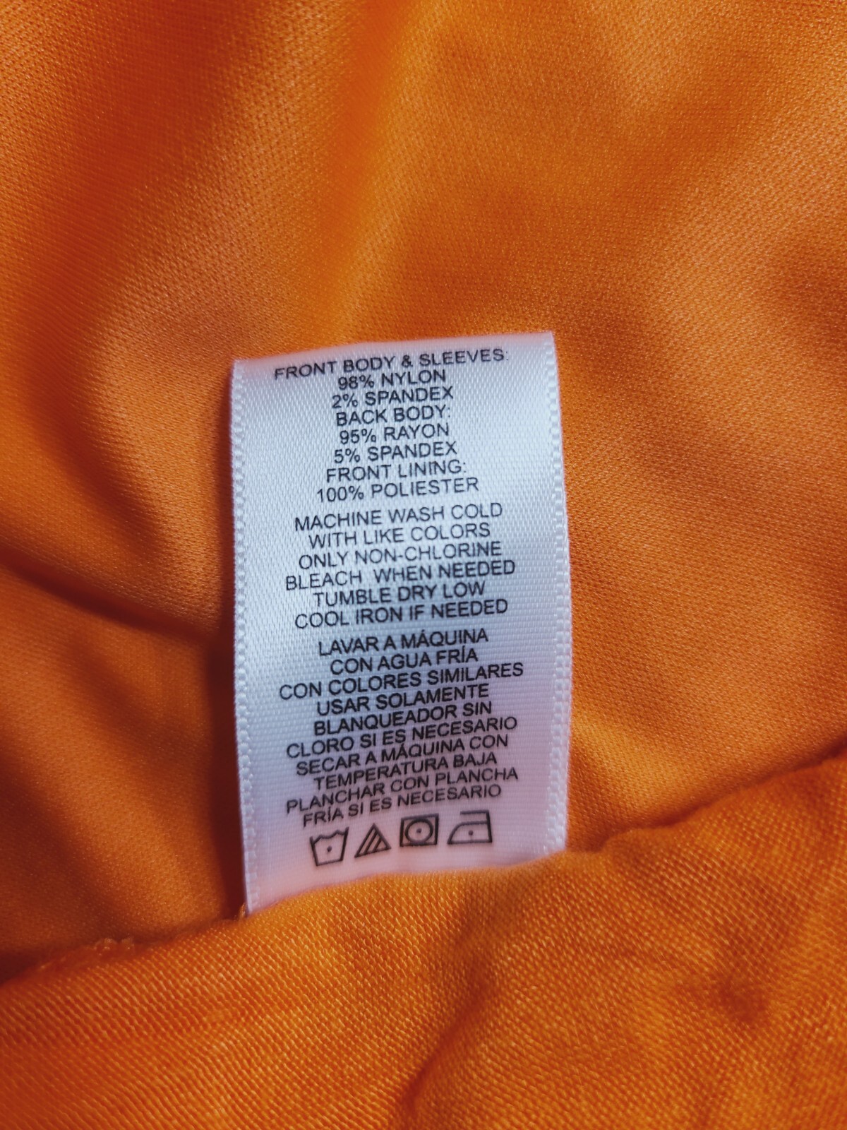 Company Ellen Tracy Womens Top Blouse Shirt Orange Size XXL A484