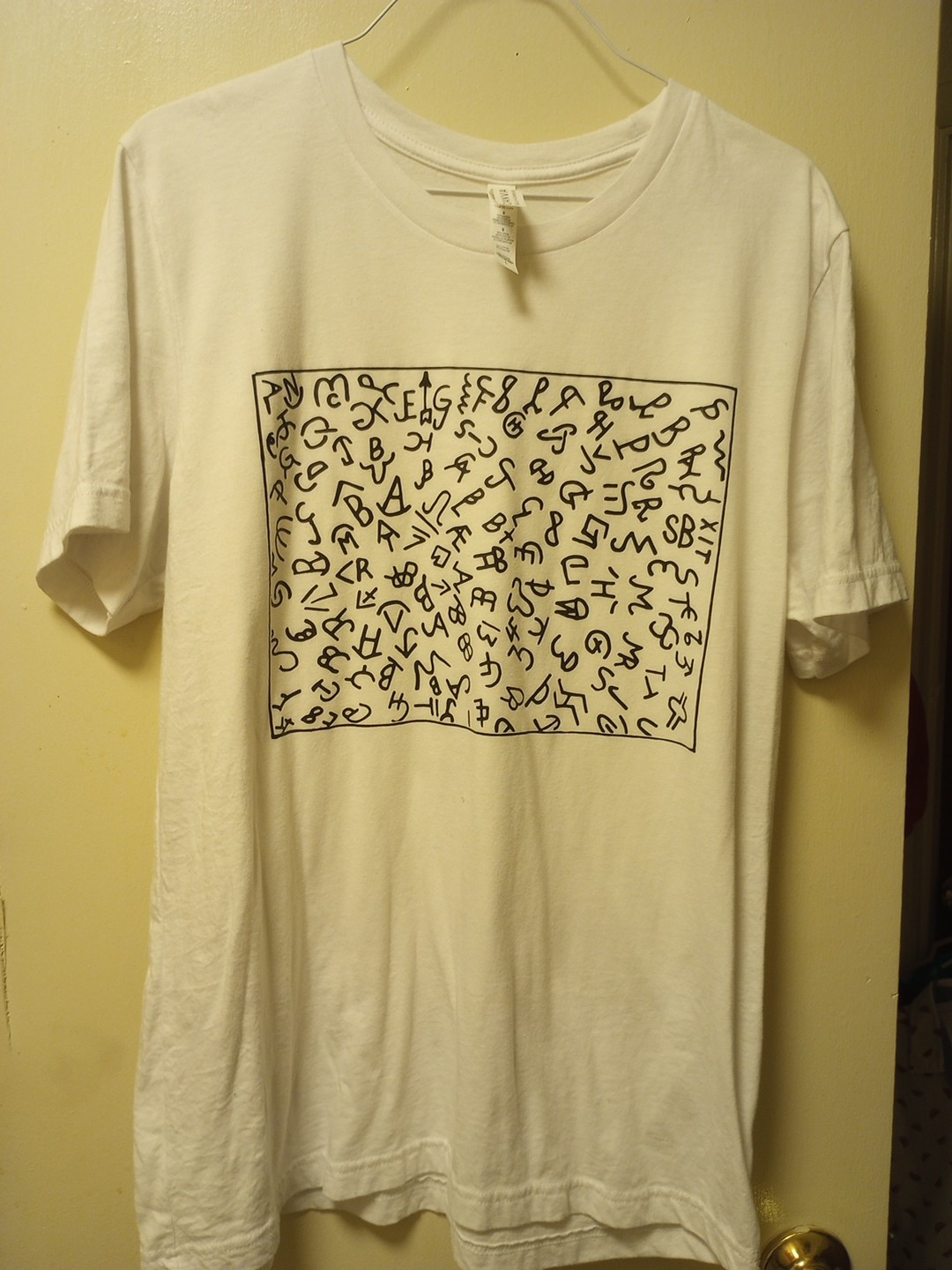 Bella + Canvas Large Crewneck Jersey Short Sleeve T-Shirt With Ranch Branding