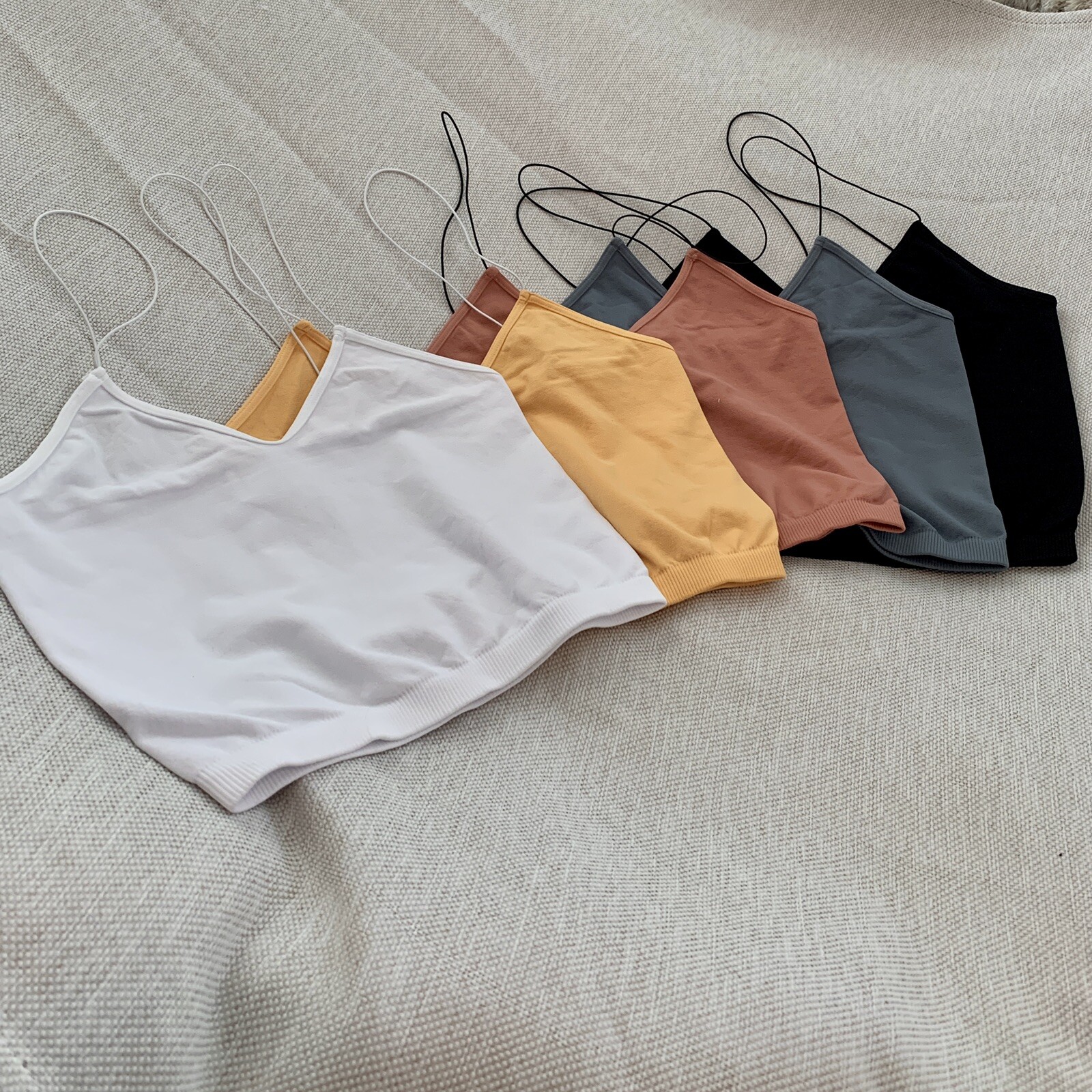 NWT Nikibiki Brami Style Cami Crop Top